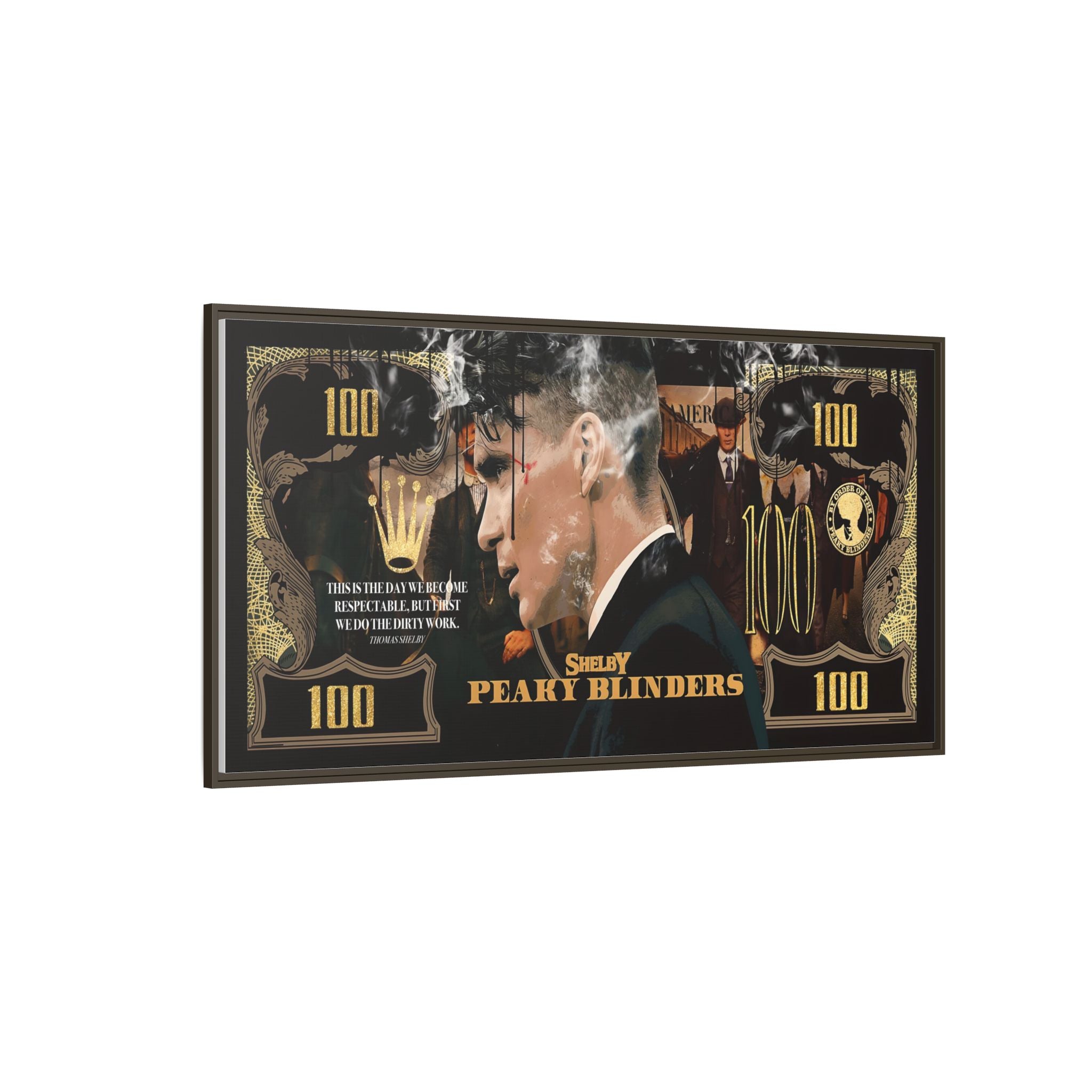 Peaky Blinders Golden Era: Shelby Saga in Commemorative Art, Criminal Elegance Poster - Canvas Wall Art
