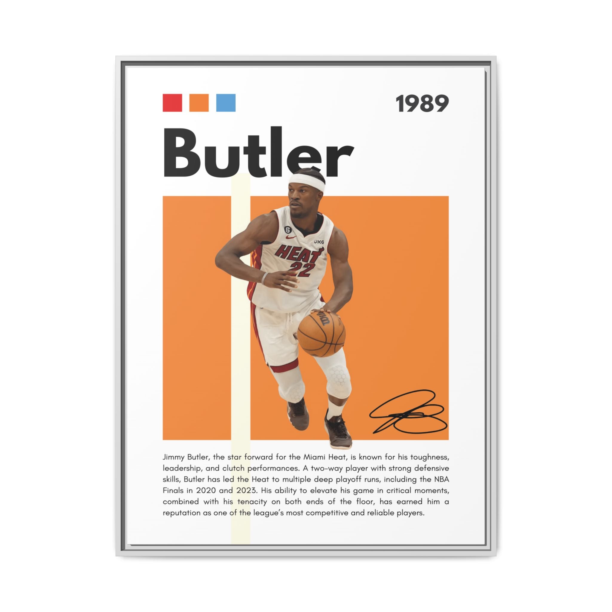 Butler's Blaze - Canvas Wall Art