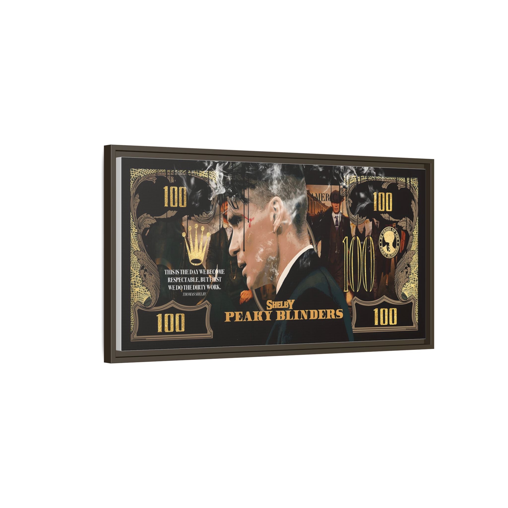 Peaky Blinders Golden Era: Shelby Saga in Commemorative Art, Criminal Elegance Poster - Canvas Wall Art