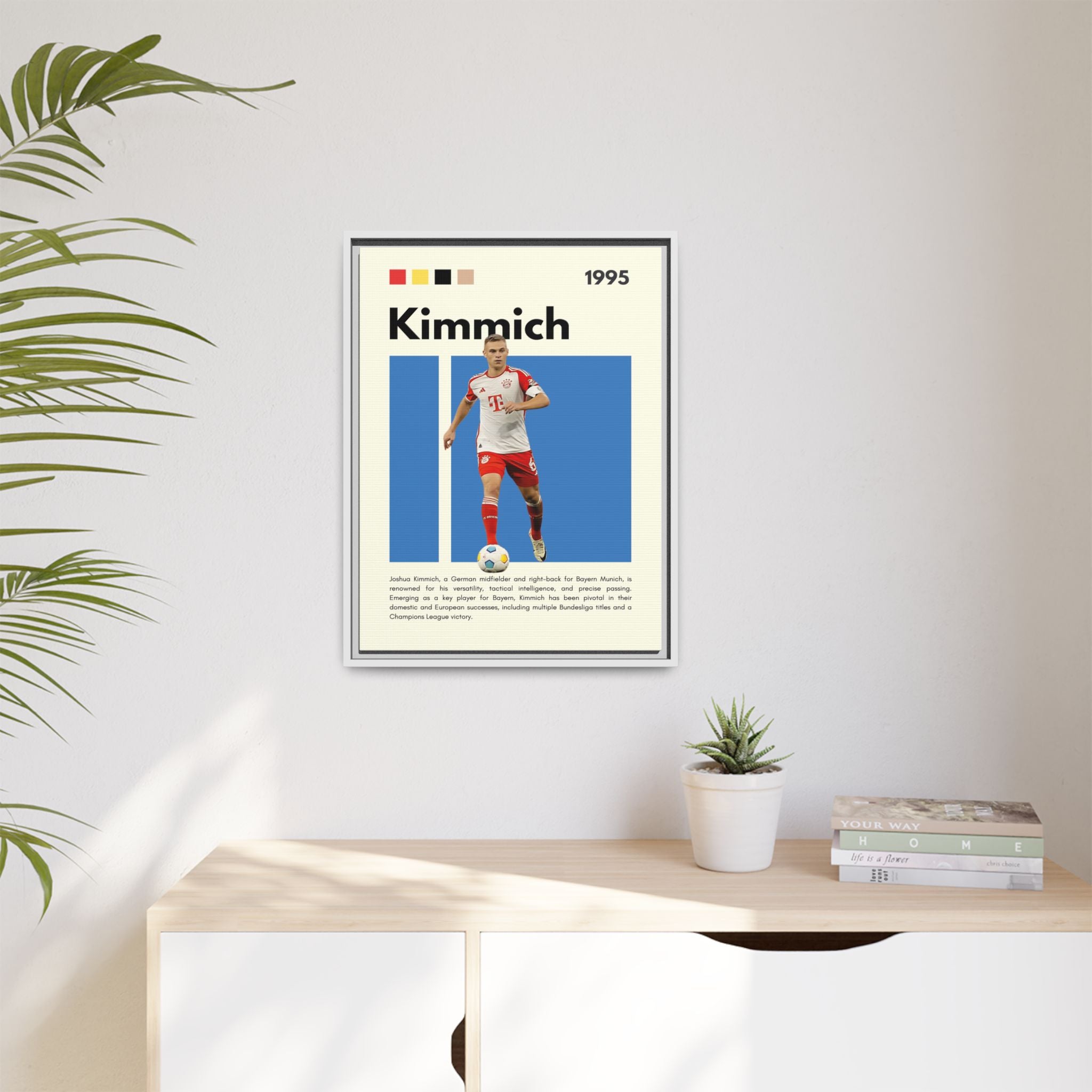 Bayern's Midfield Maestro - Canvas Wall Art
