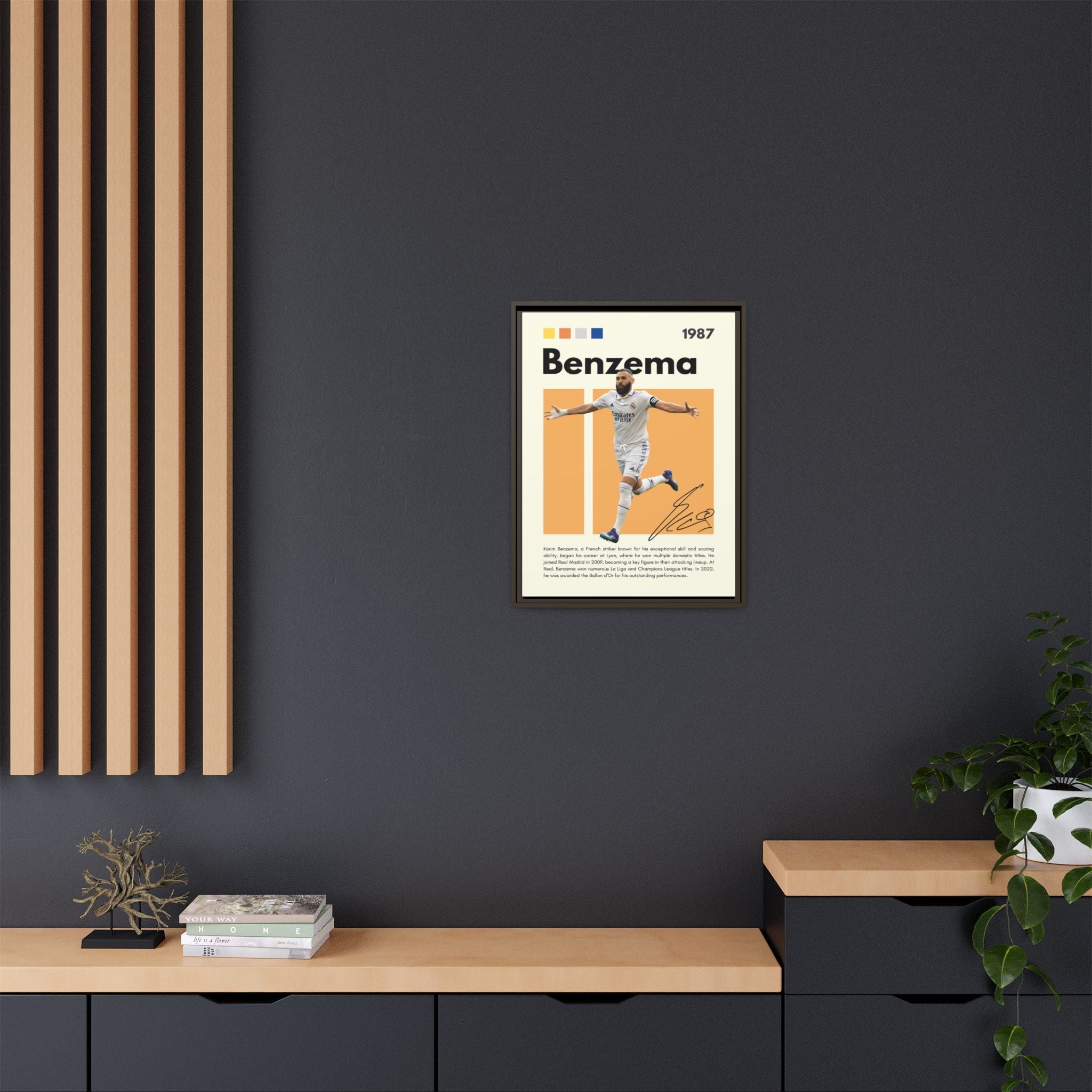 Striker's Glory - Canvas Wall Art