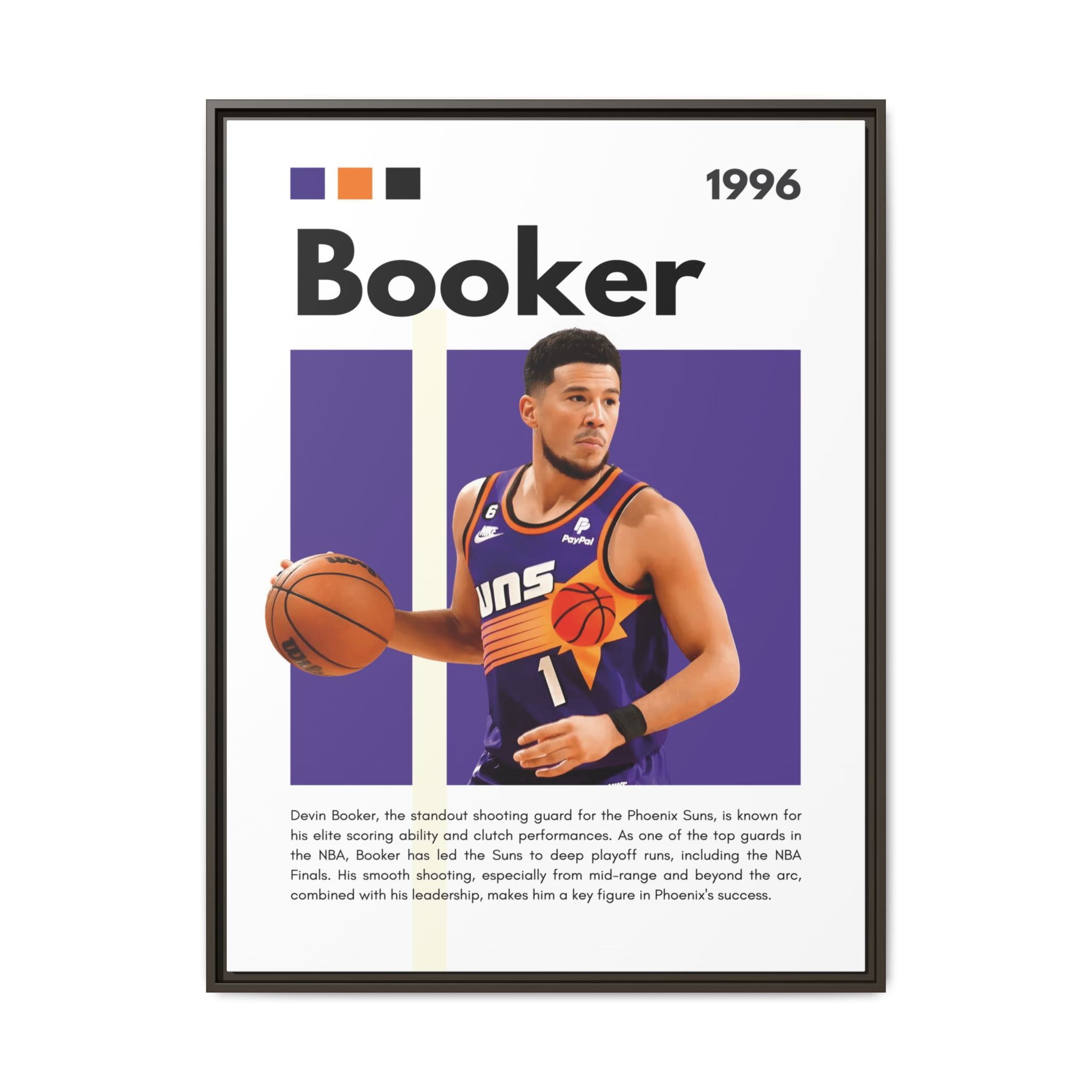 Booker Rising - Canvas Wall Art