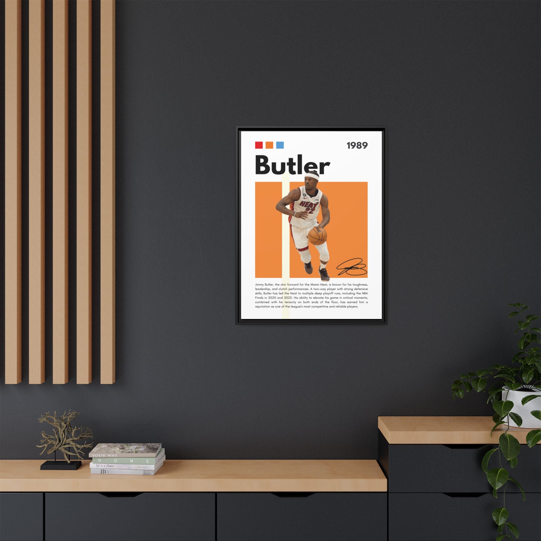 Butler's Blaze - Canvas Wall Art