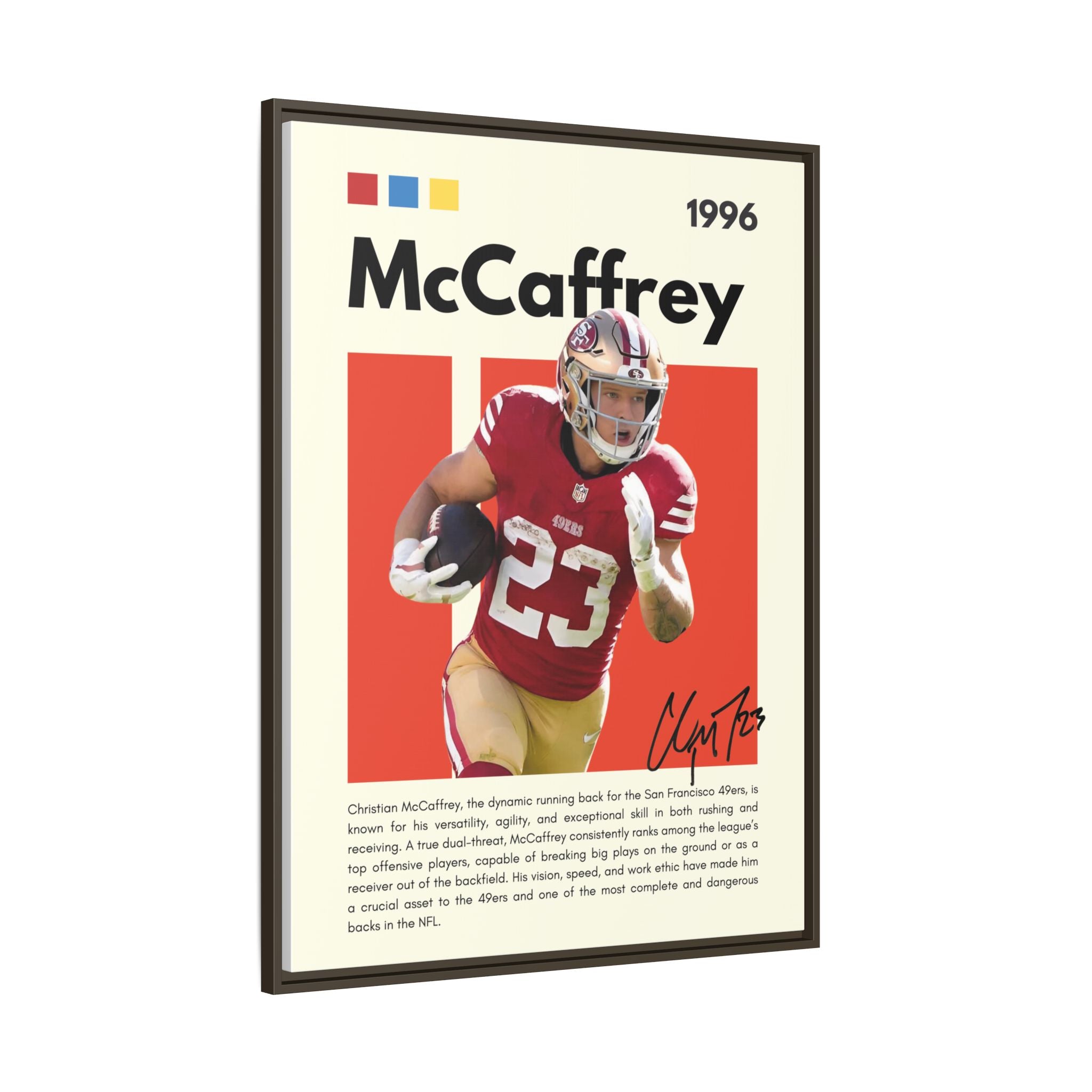 McCaffrey Momentum - Canvas Wall Art