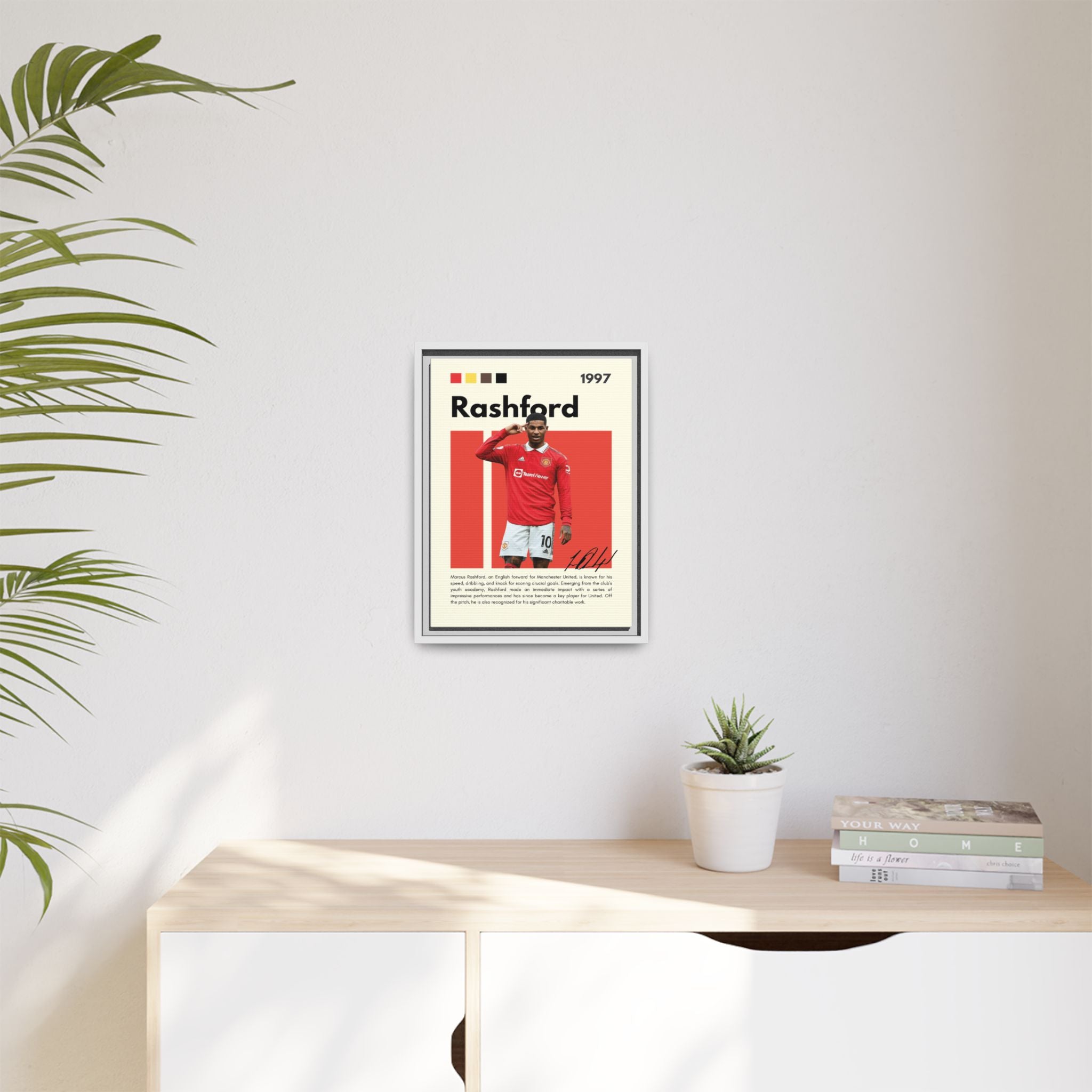 Red Thunder - Canvas Wall Art