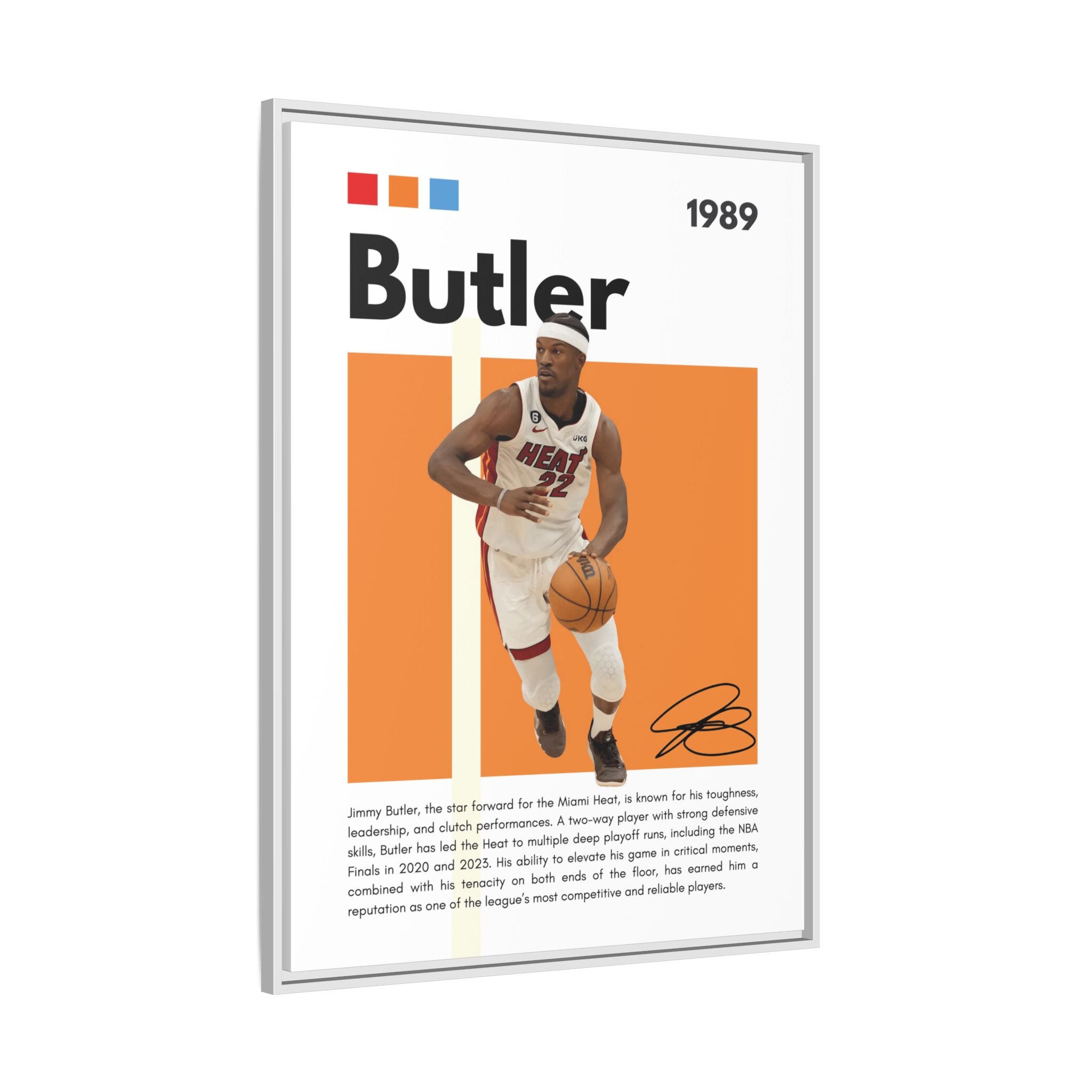 Butler's Blaze - Canvas Wall Art