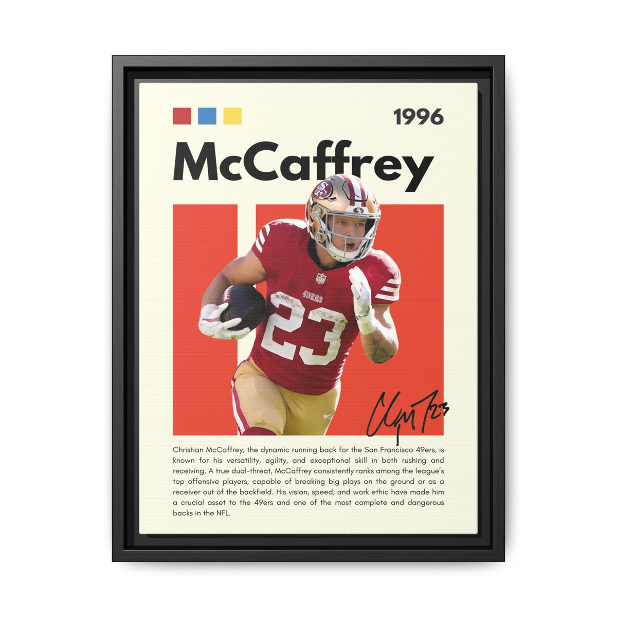McCaffrey Momentum - Canvas Wall Art