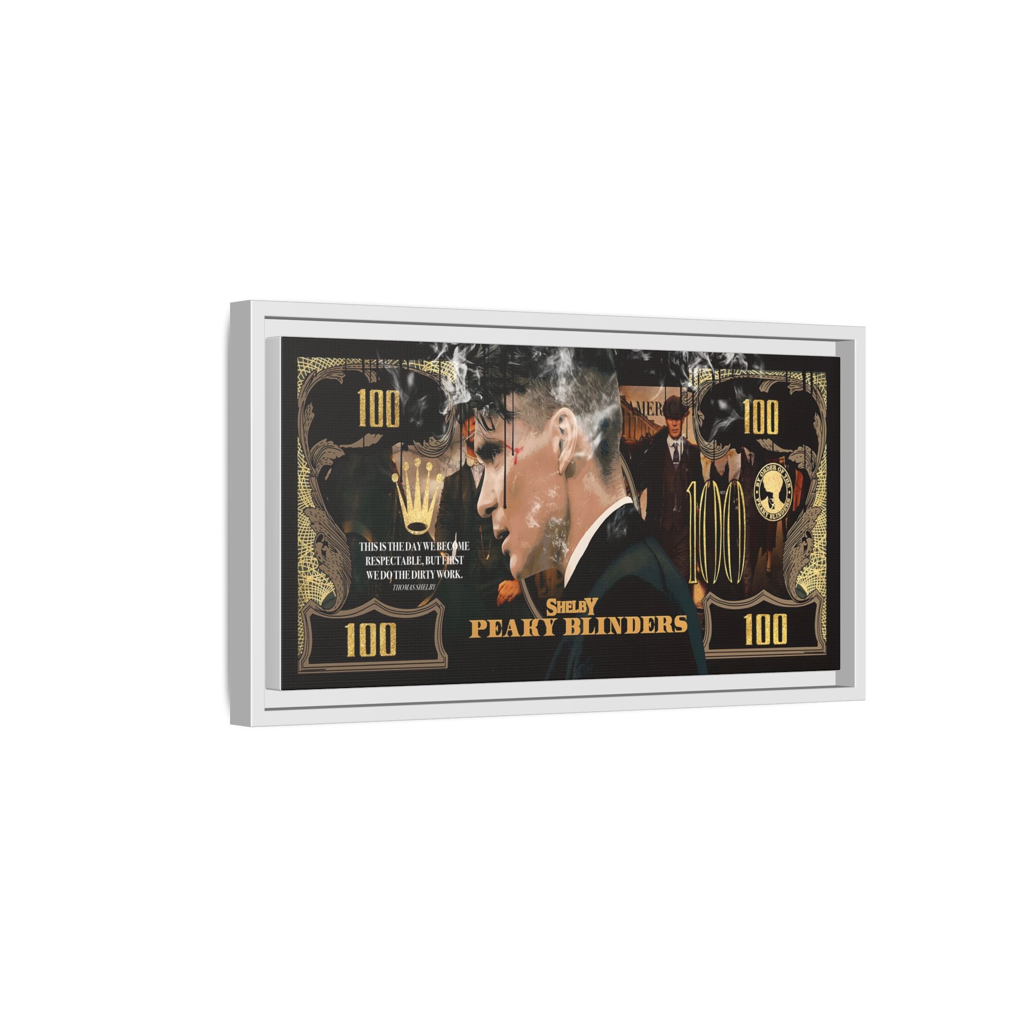 Peaky Blinders Golden Era: Shelby Saga in Commemorative Art, Criminal Elegance Poster - Canvas Wall Art