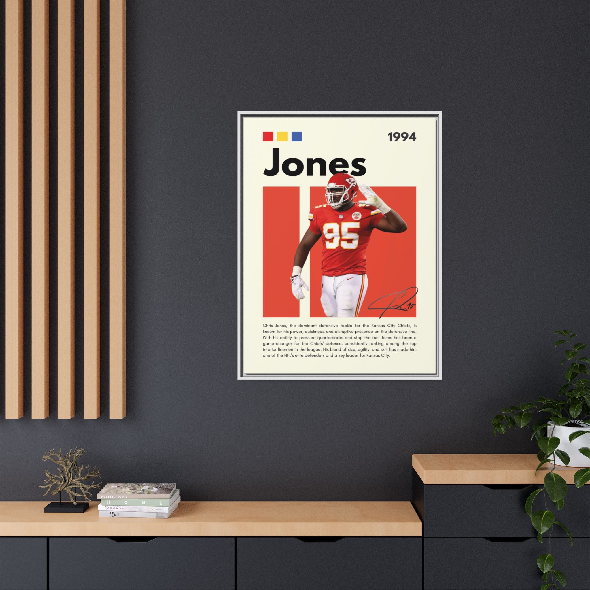 Chiefs Power - Canvas Wall Art