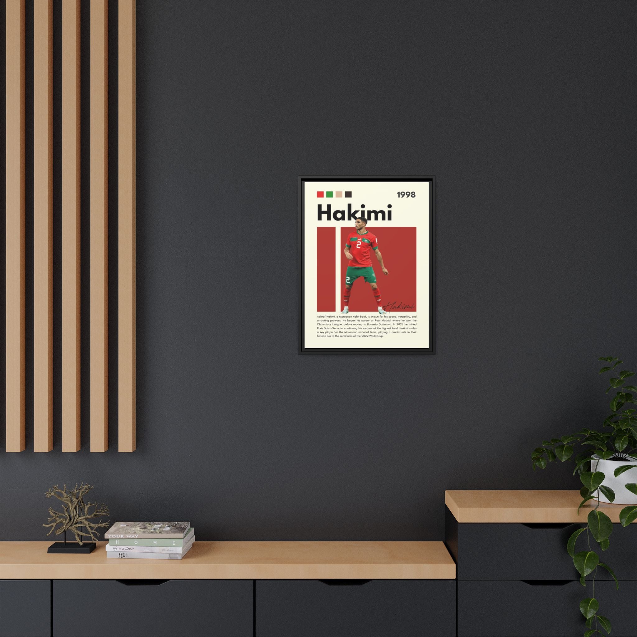 Hakimi: Lightning of Morocco - Canvas Wall Art