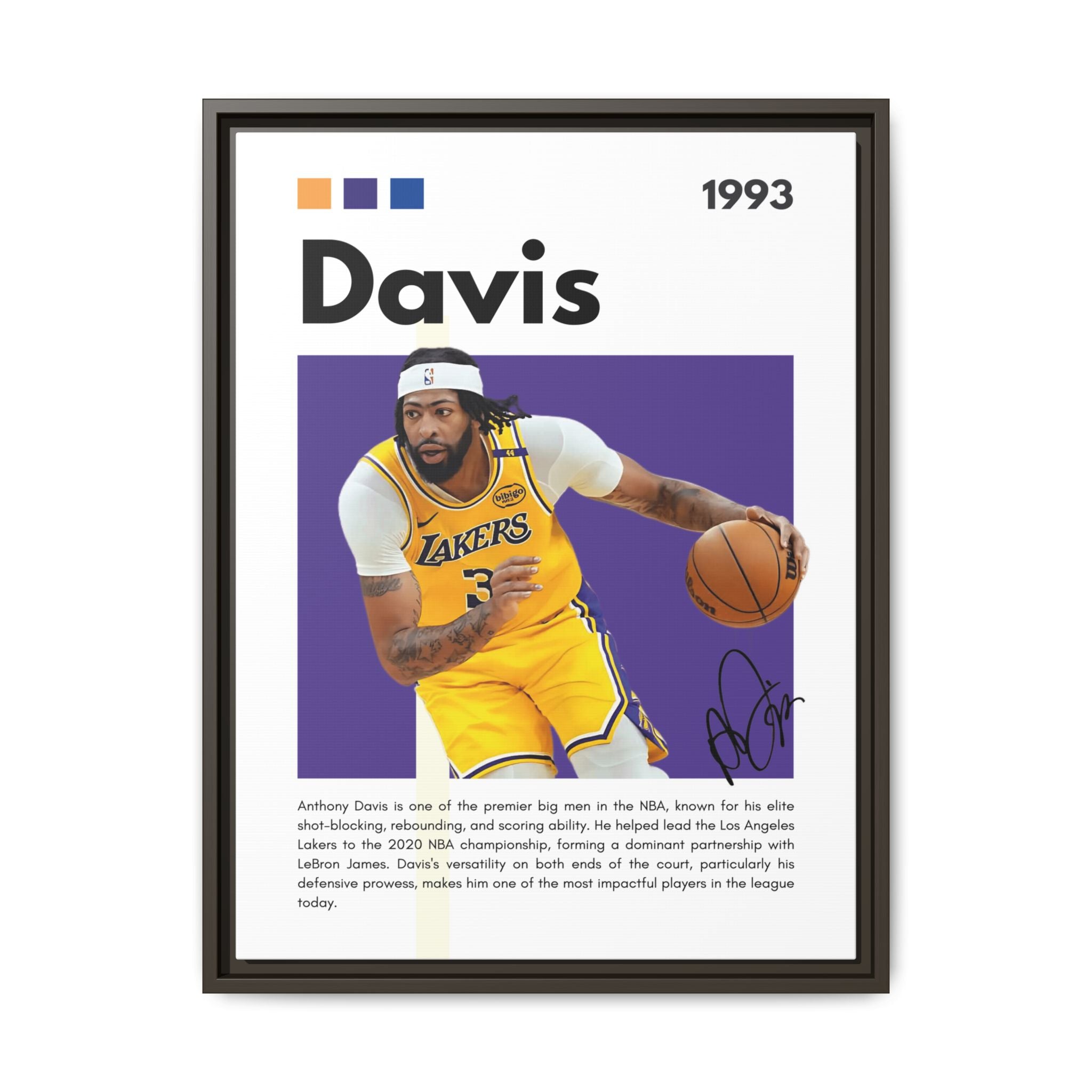 Davis Domination - Canvas Wall Art