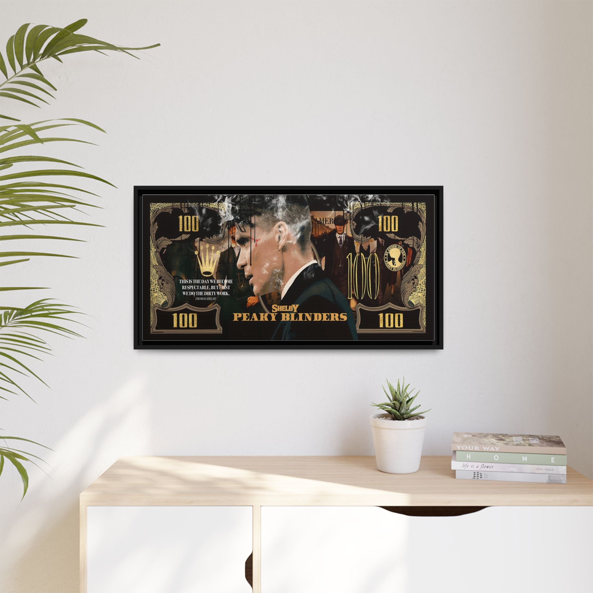 Peaky Blinders Golden Era: Shelby Saga in Commemorative Art, Criminal Elegance Poster - Canvas Wall Art