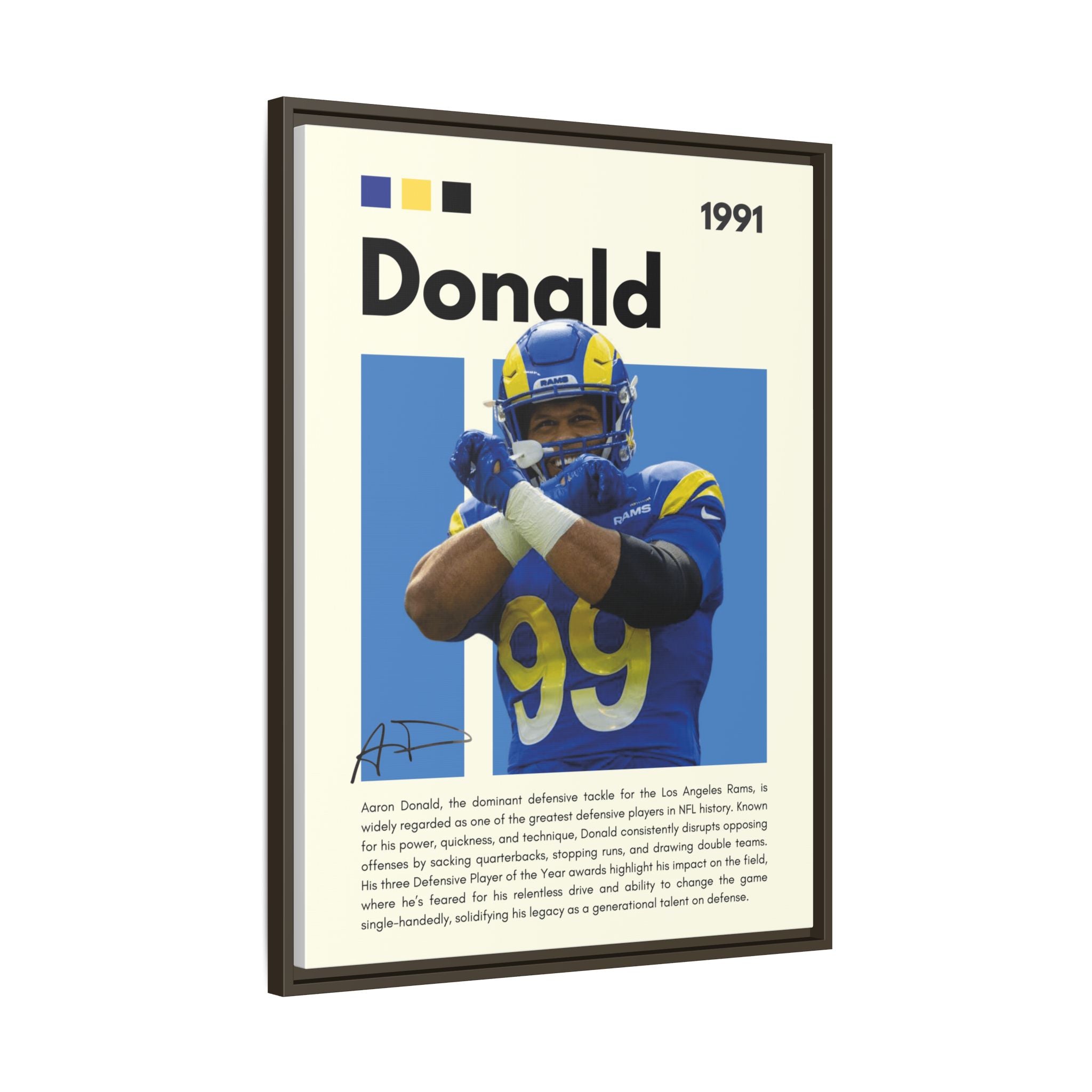 Defensive Domination - Canvas Wall Art