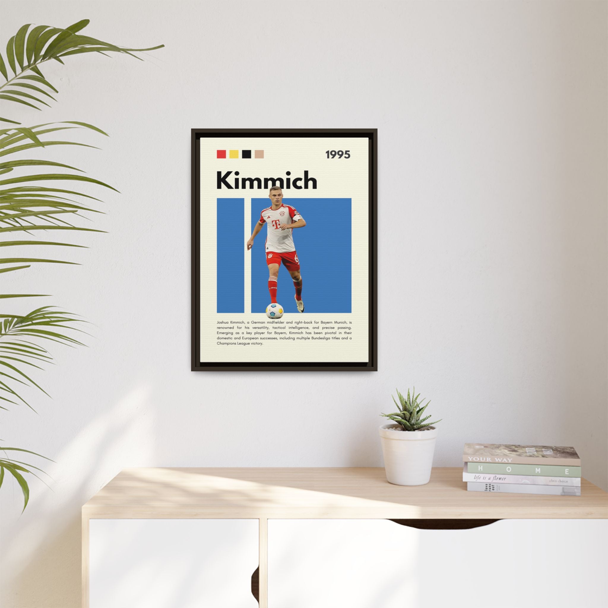 Bayern's Midfield Maestro - Canvas Wall Art
