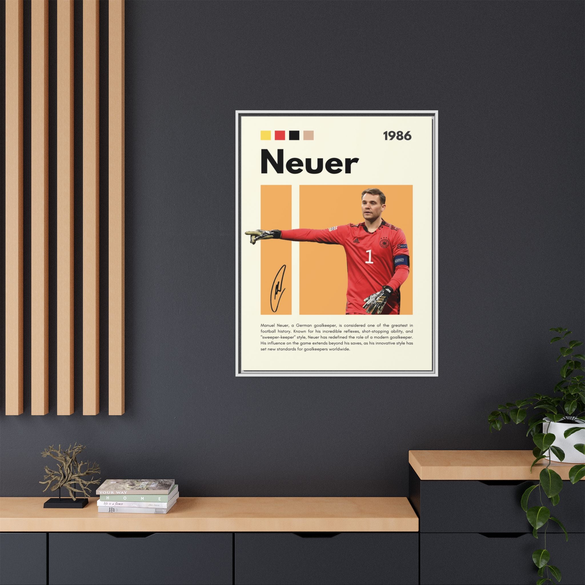 Guardian of the Goal - Canvas Wall Art