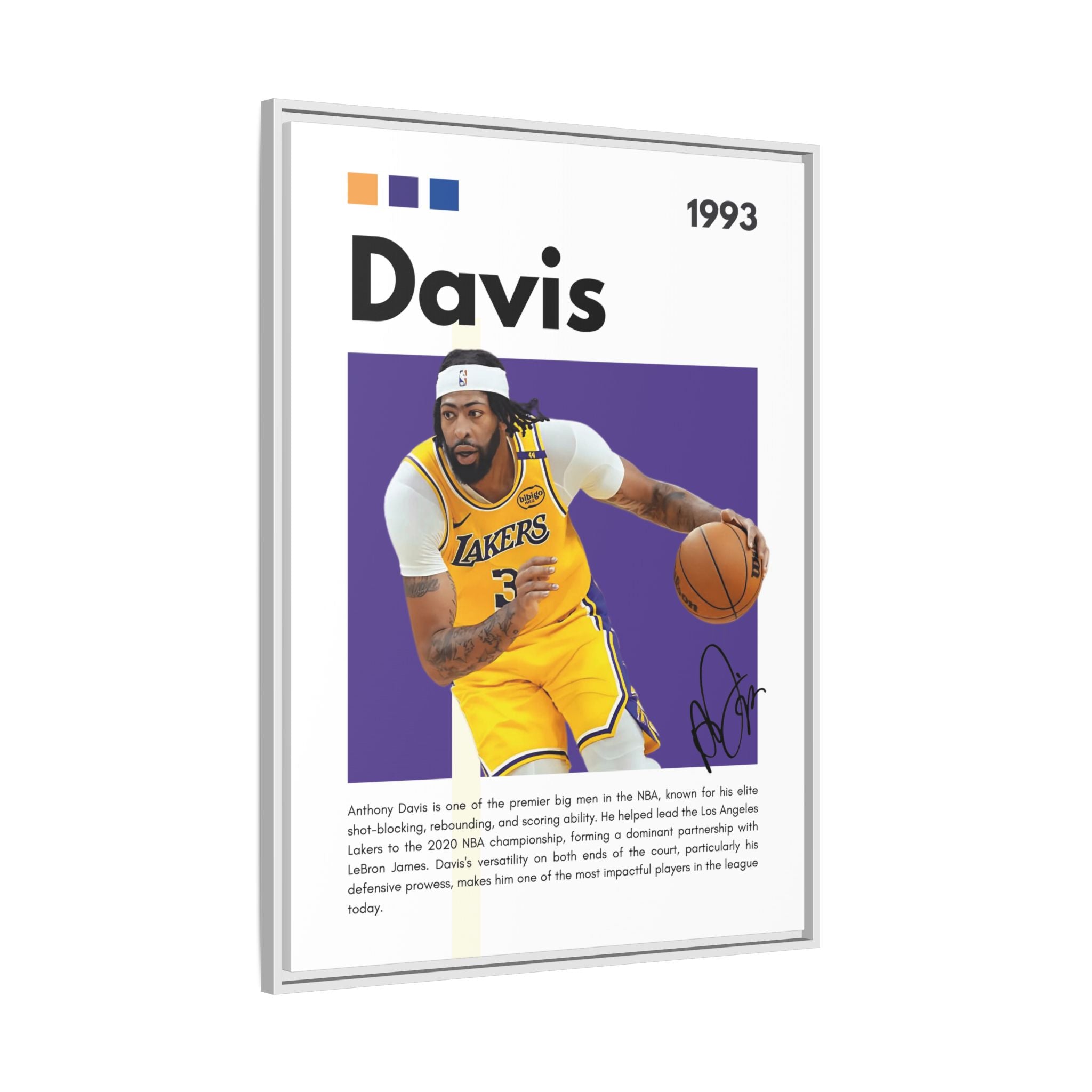 Davis Domination - Canvas Wall Art