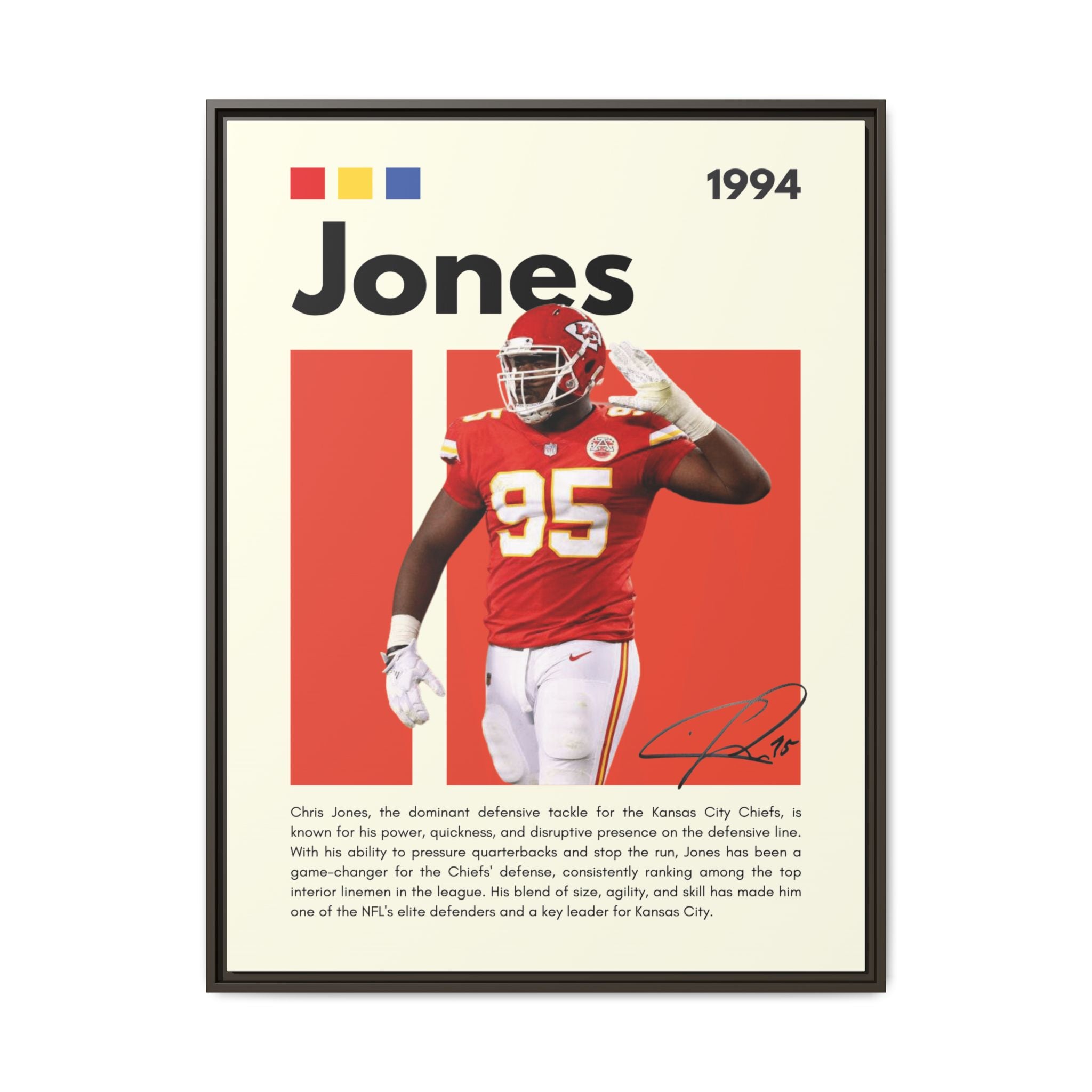 Chiefs Power - Canvas Wall Art