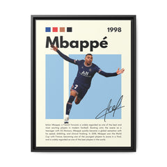 Mbappé Magic - Canvas Wall Art