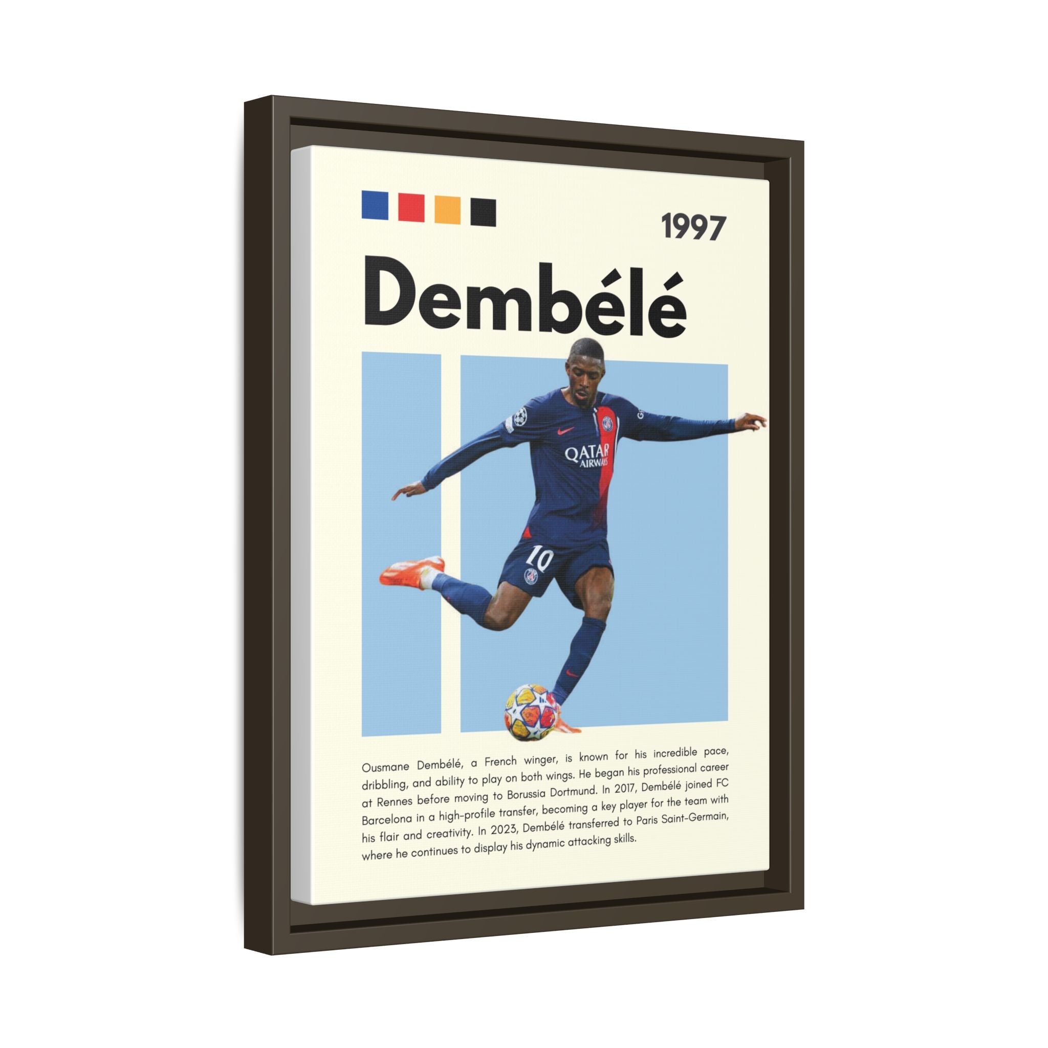 Dembélé - Canvas Wall Art