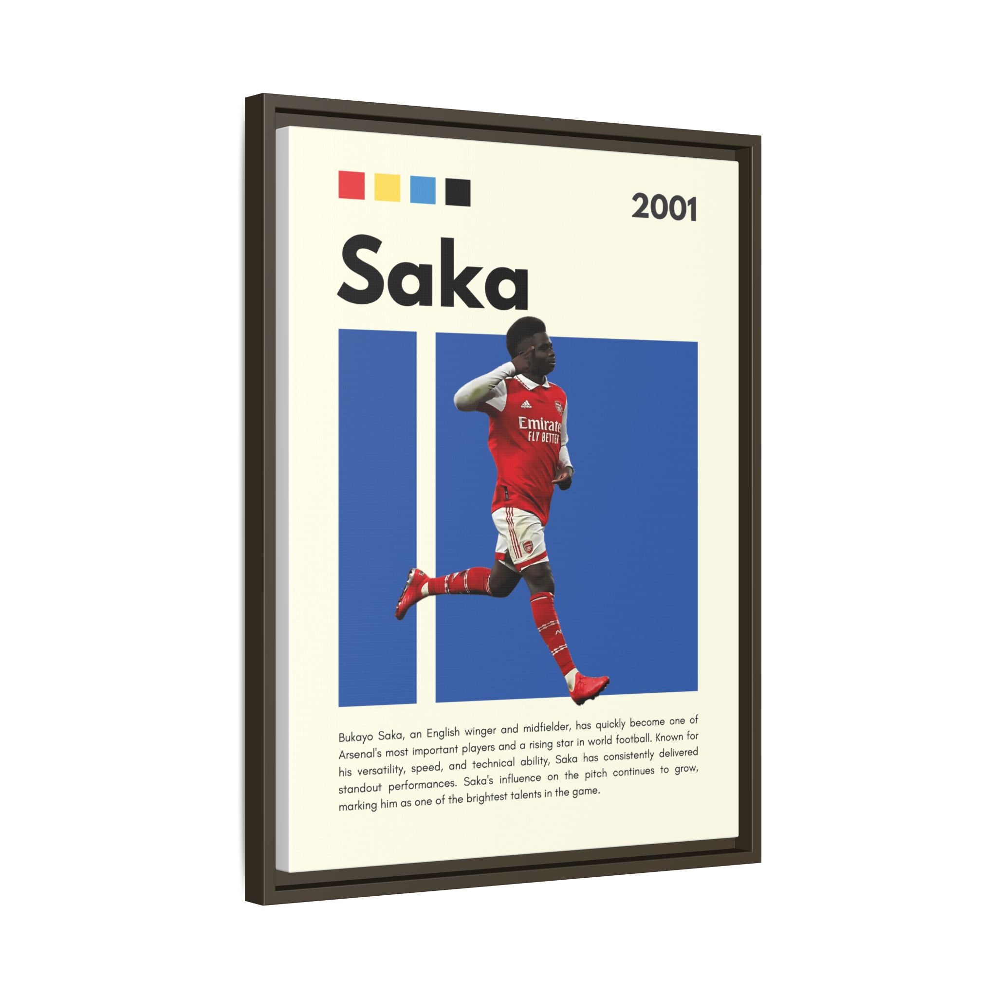 Saka Soars - Canvas Wall Art