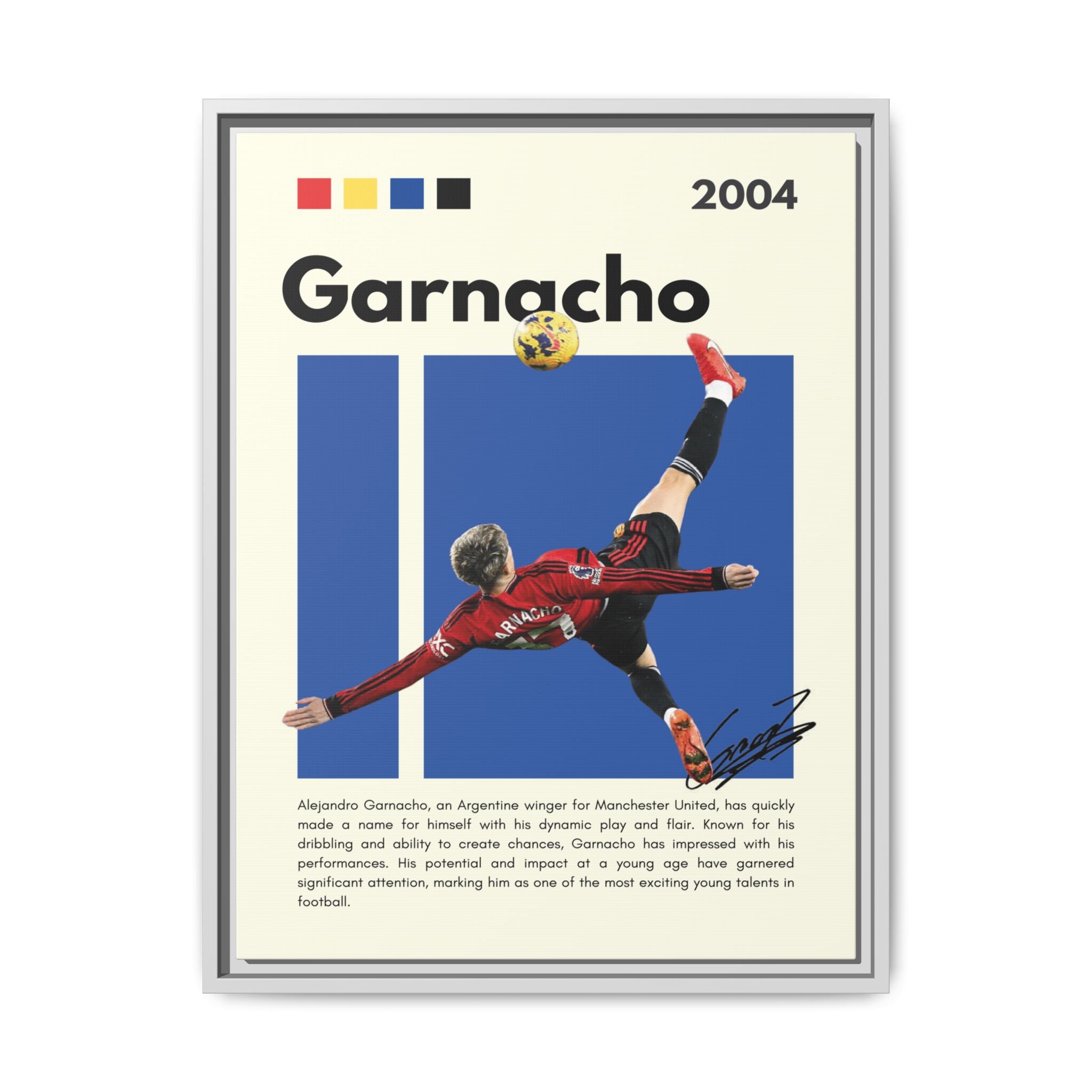 Garnacho Rises - Canvas Wall Art