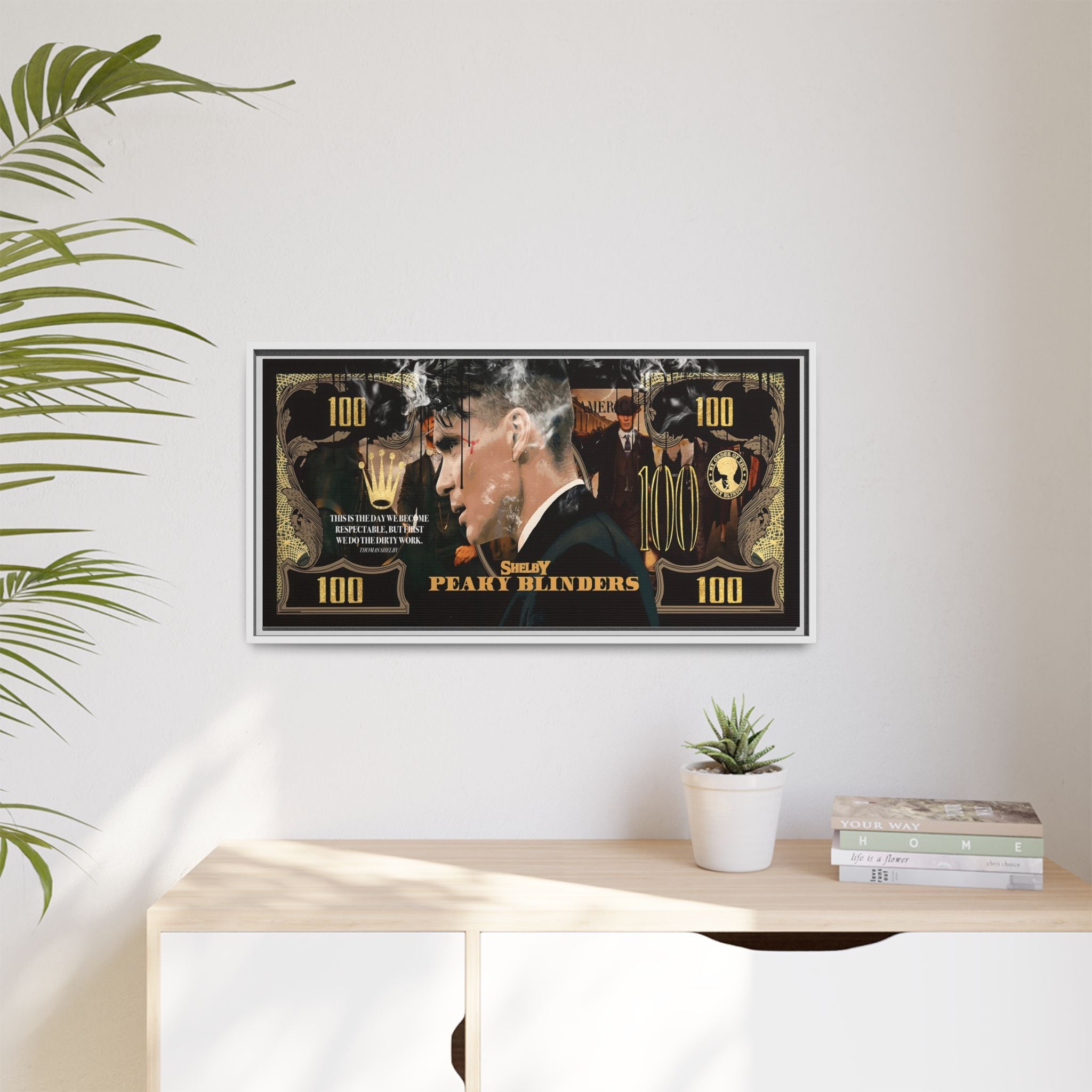 Peaky Blinders Golden Era: Shelby Saga in Commemorative Art, Criminal Elegance Poster - Canvas Wall Art