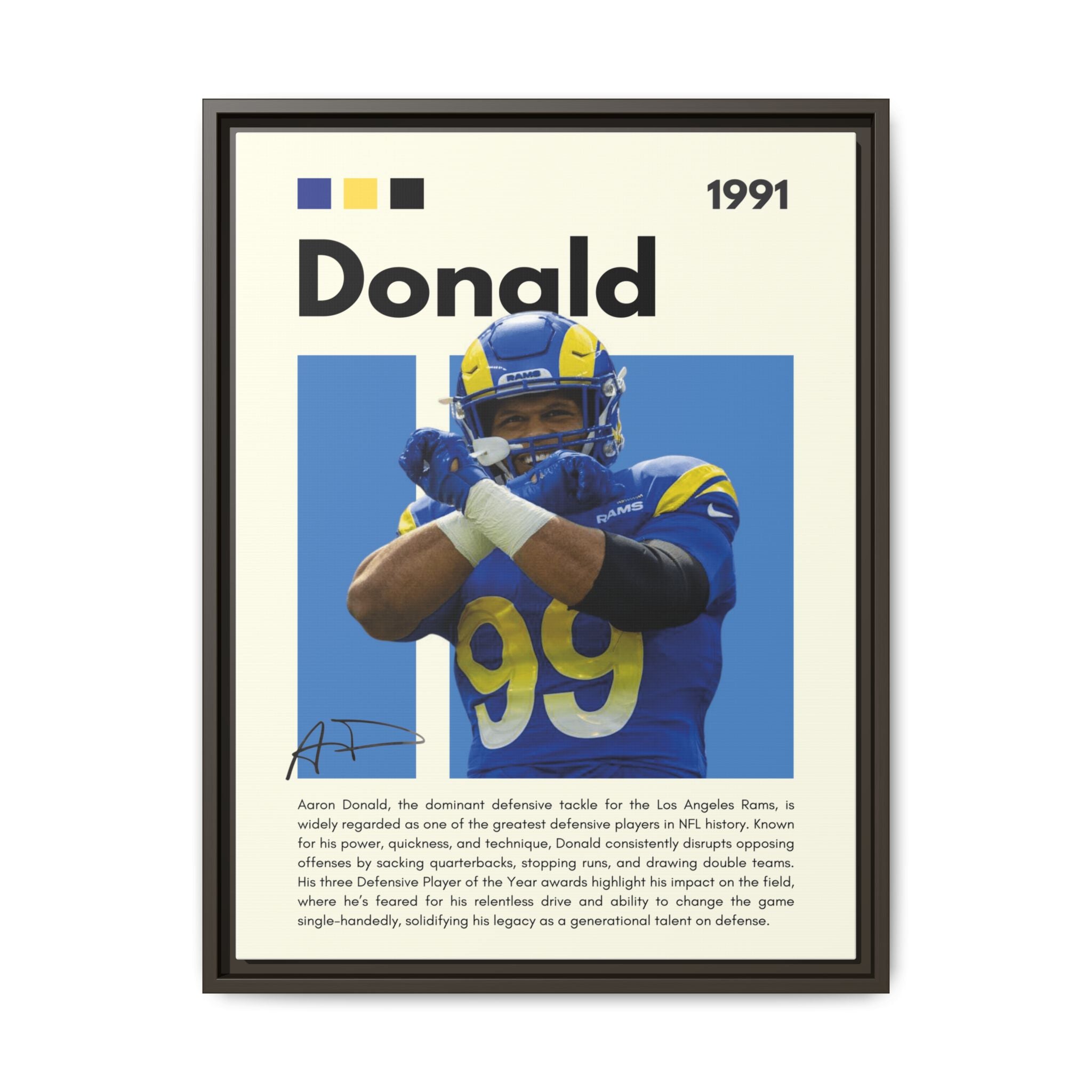 Defensive Domination - Canvas Wall Art