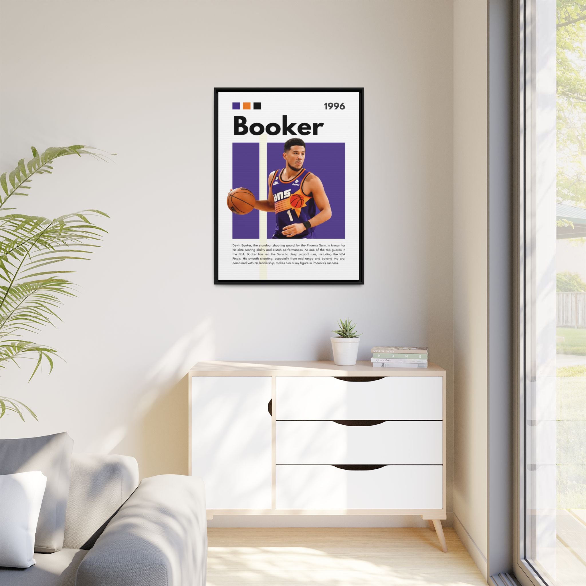 Booker Rising - Canvas Wall Art