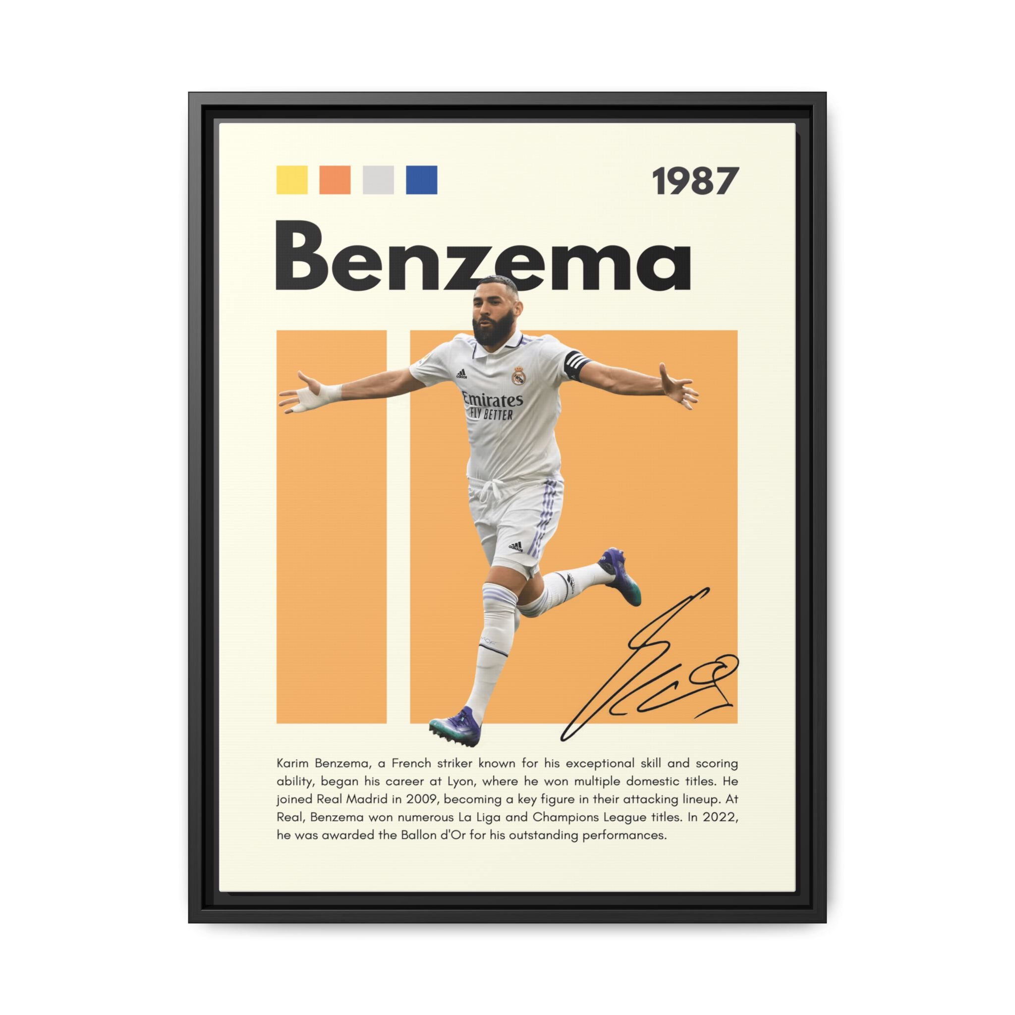 Striker's Glory - Canvas Wall Art