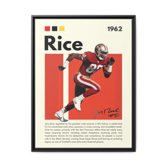 Jerry Rice: Gridiron Legend - Canvas Wall Art