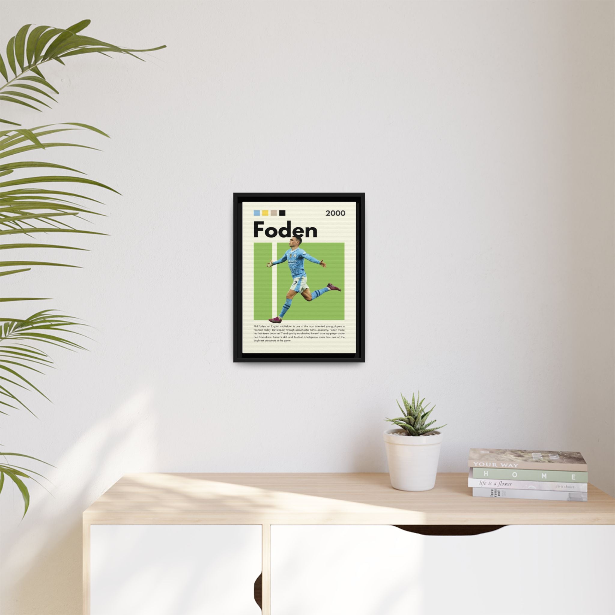 Sky Blue Prodigy - Canvas Wall Art