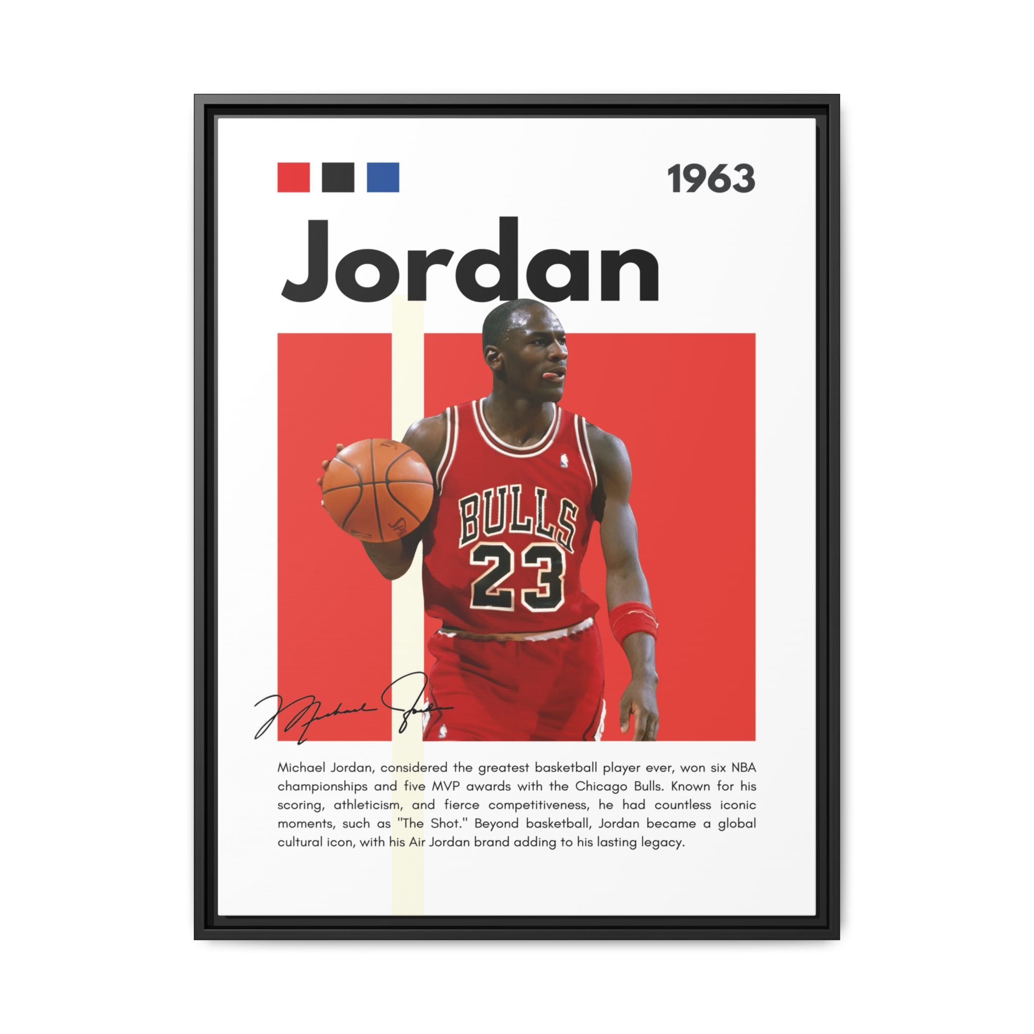 Air Jordan - Canvas Wall Art