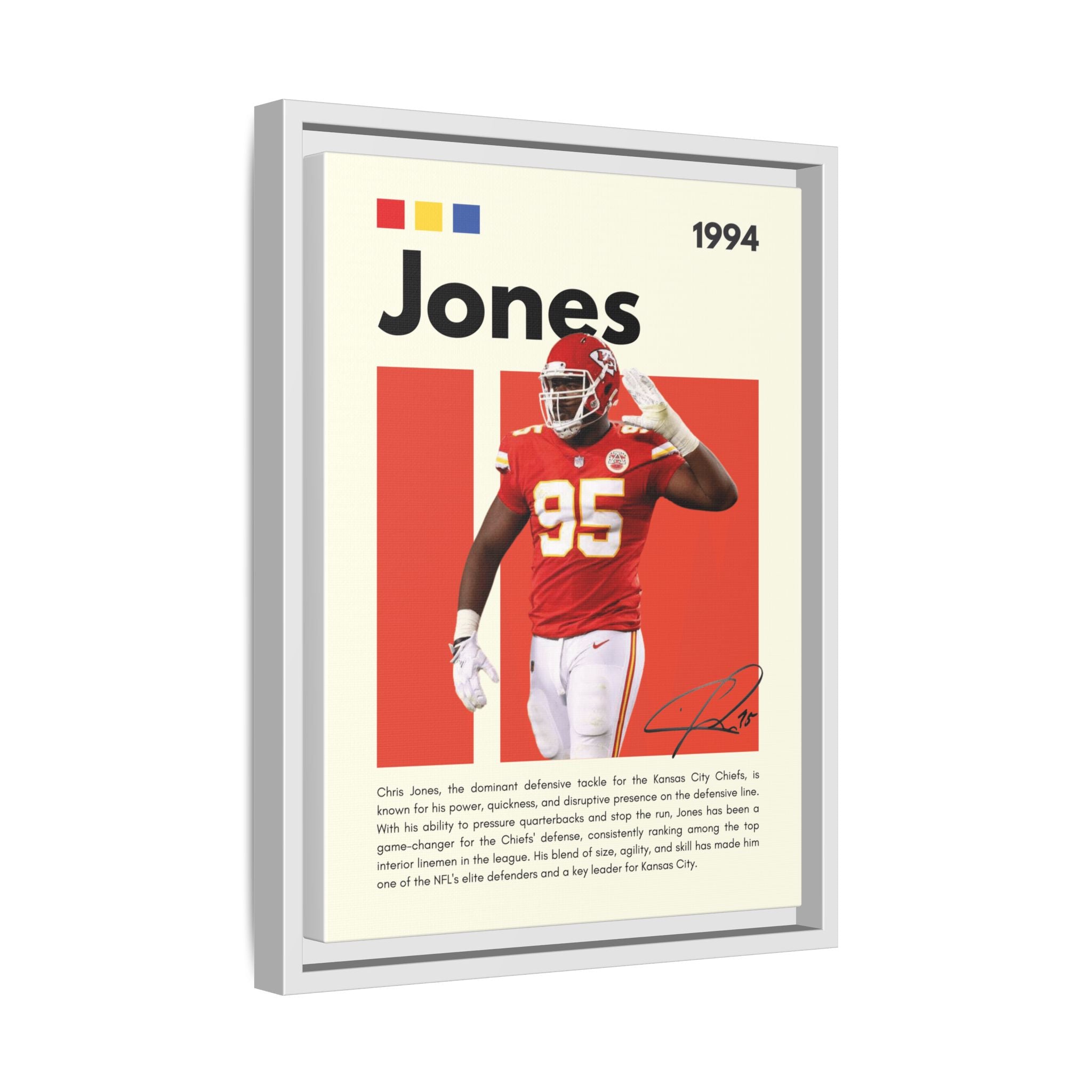 Chiefs Power - Canvas Wall Art