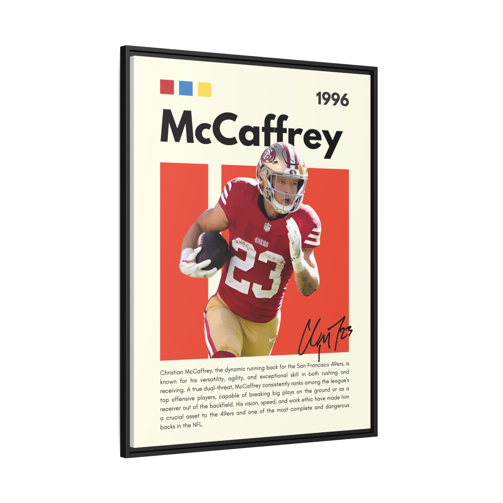 McCaffrey Momentum - Canvas Wall Art