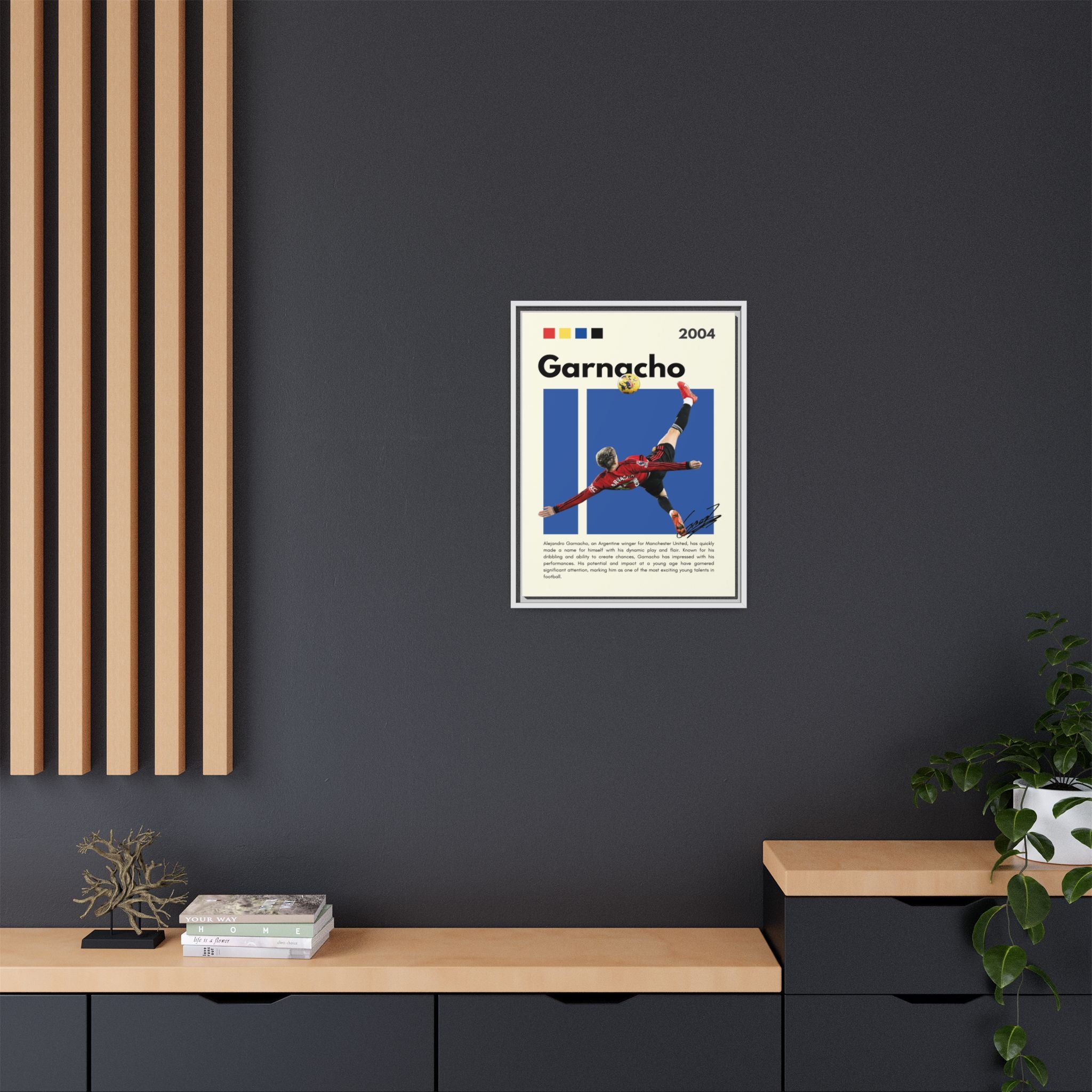 Garnacho Rises - Canvas Wall Art