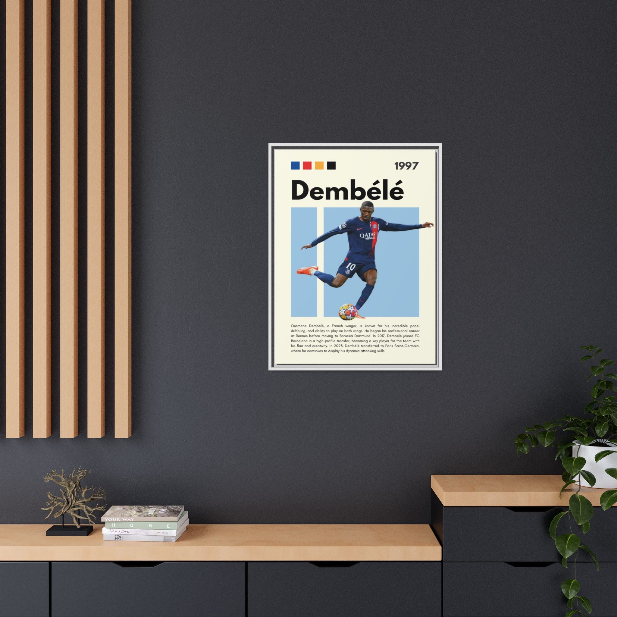 Dembélé - Canvas Wall Art