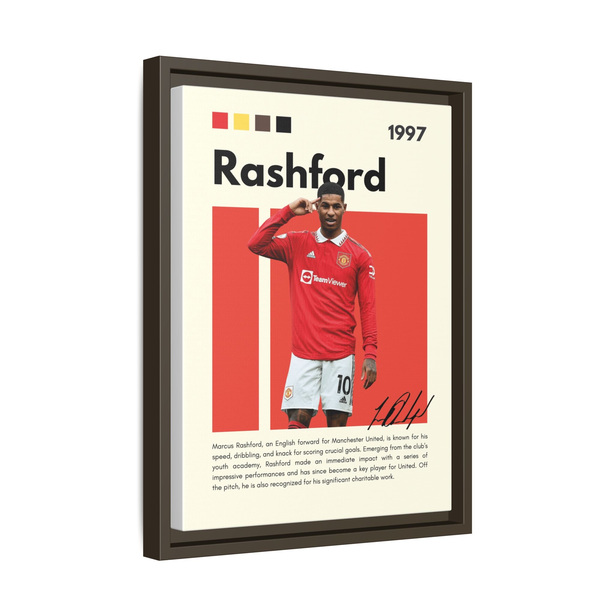Red Thunder - Canvas Wall Art