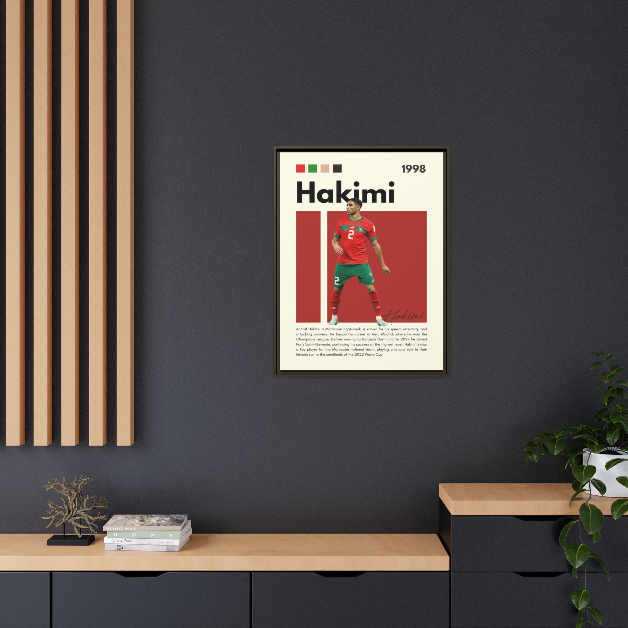 Hakimi: Lightning of Morocco - Canvas Wall Art