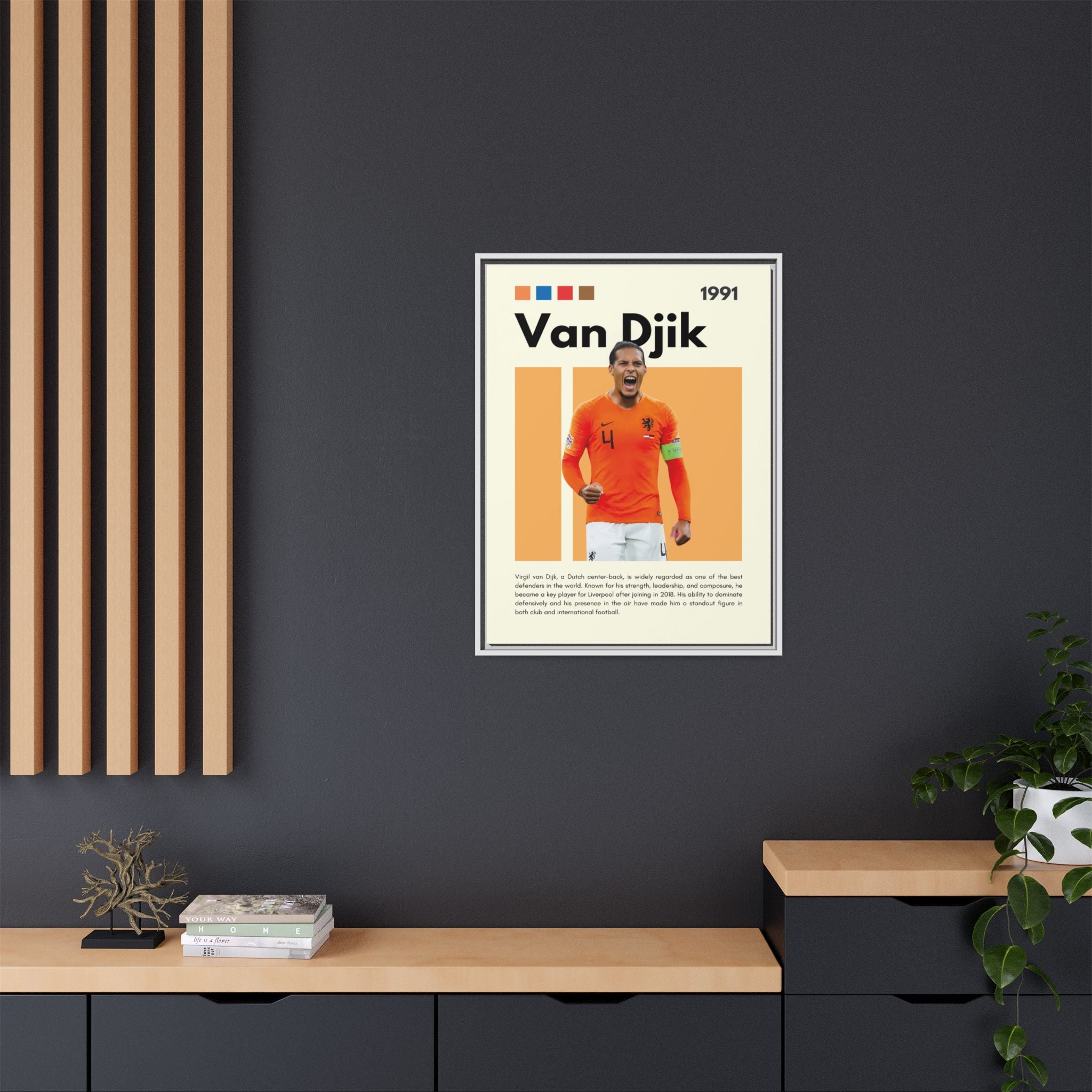 Defender of Orange - Canvas Wall Art