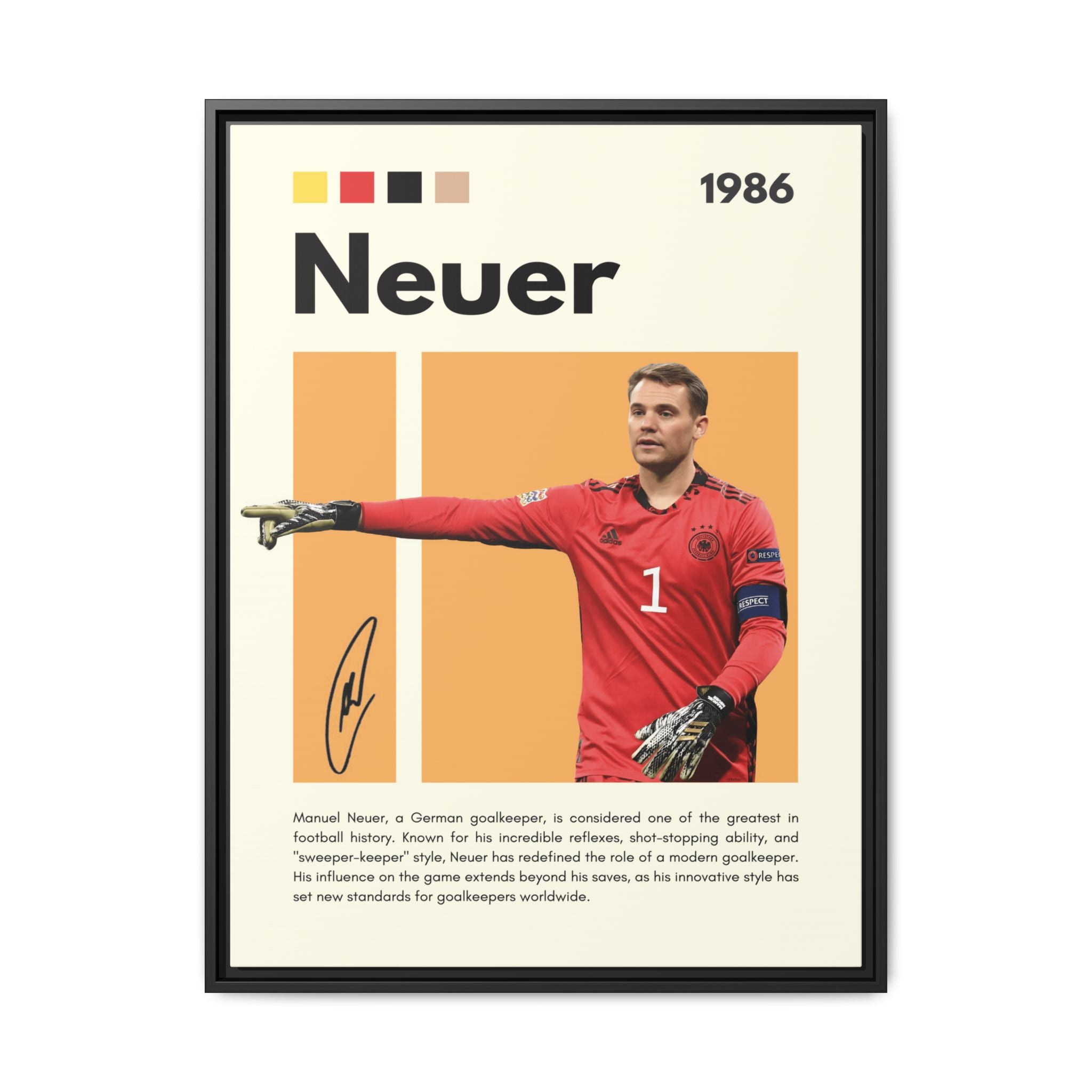 Guardian of the Goal - Canvas Wall Art