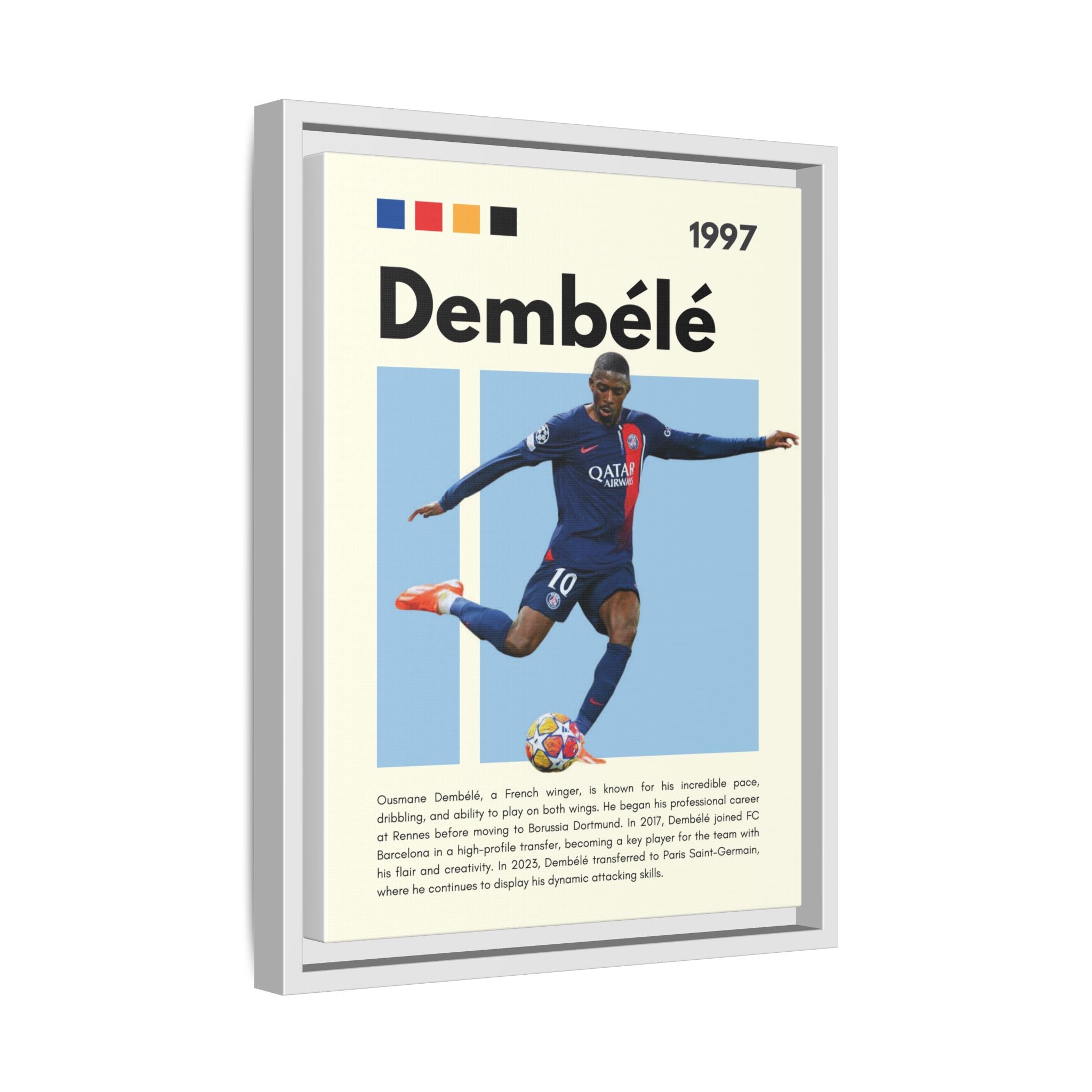 Dembélé - Canvas Wall Art