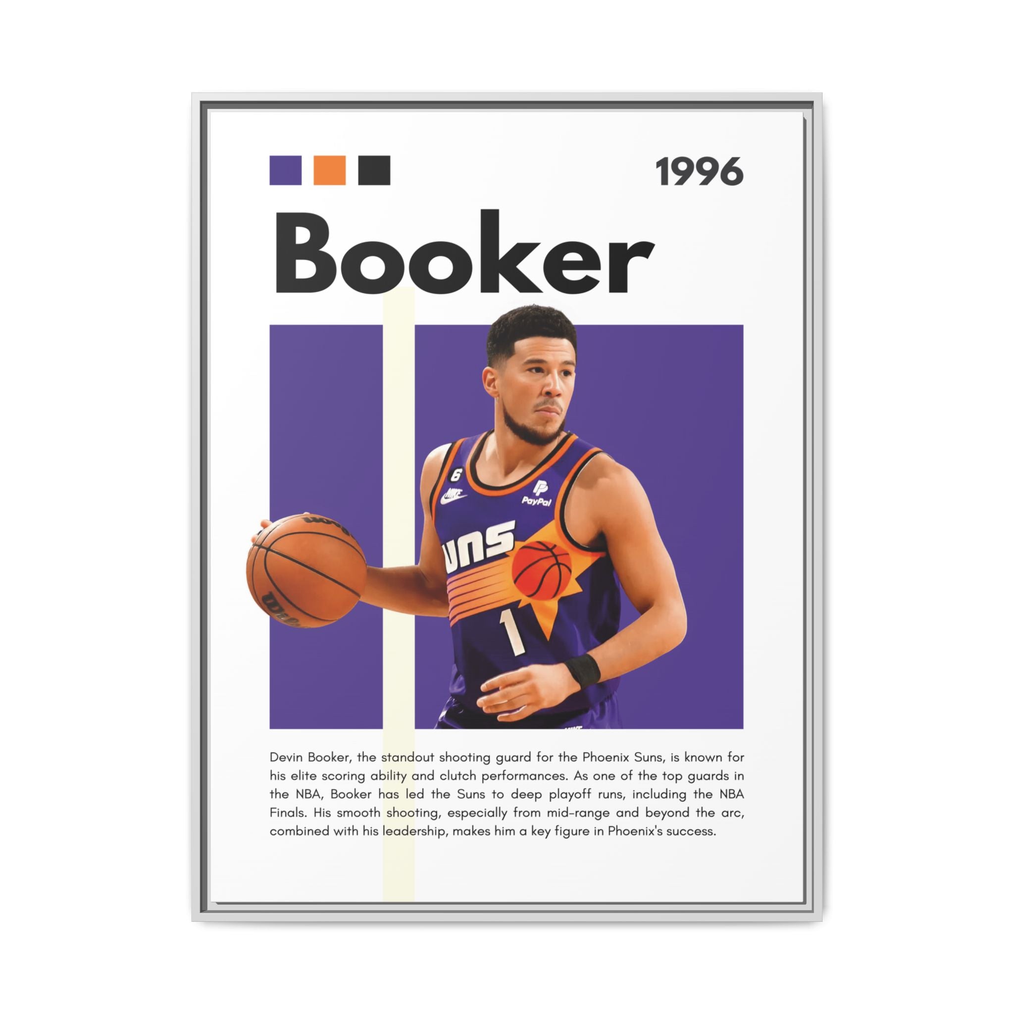 Booker Rising - Canvas Wall Art