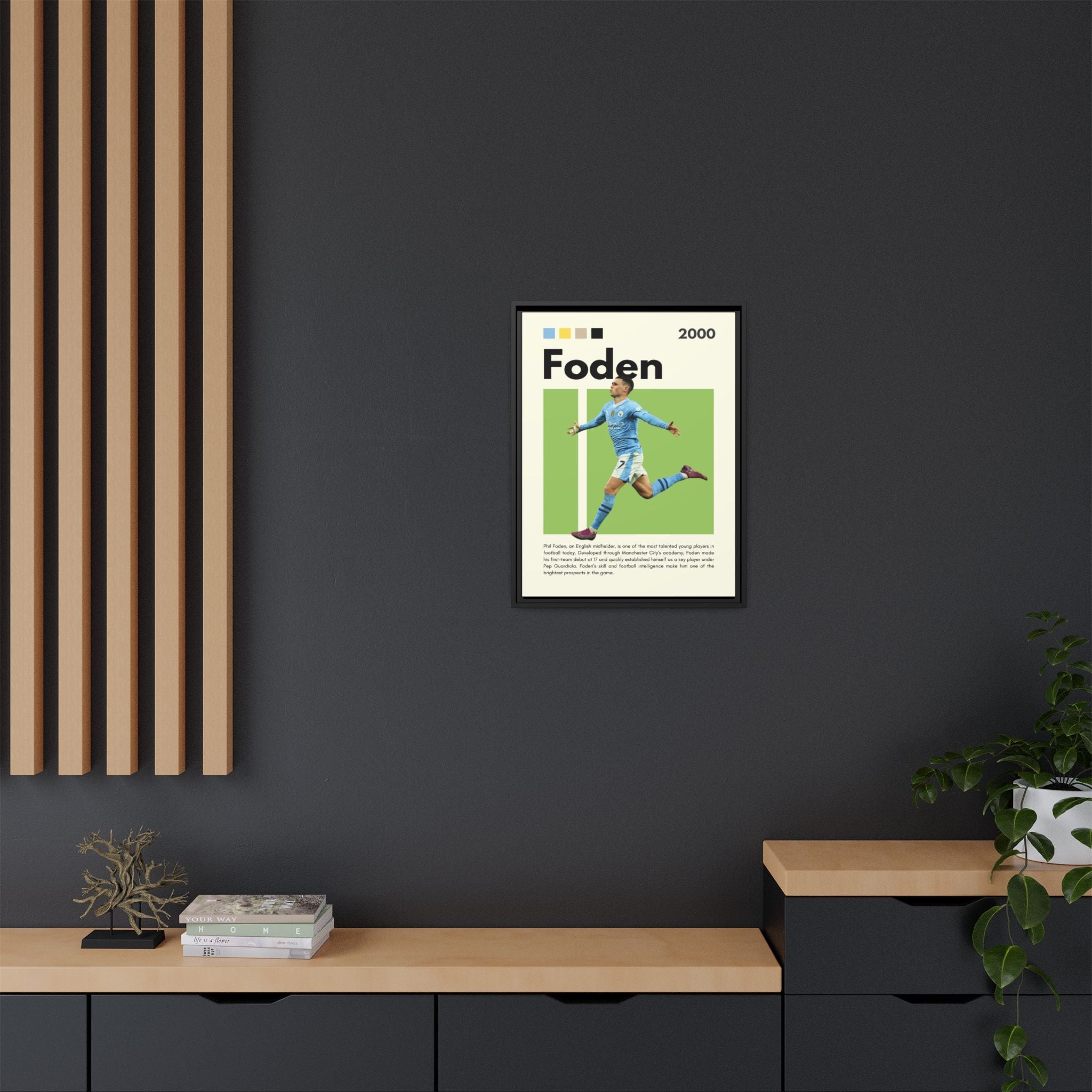 Sky Blue Prodigy - Canvas Wall Art