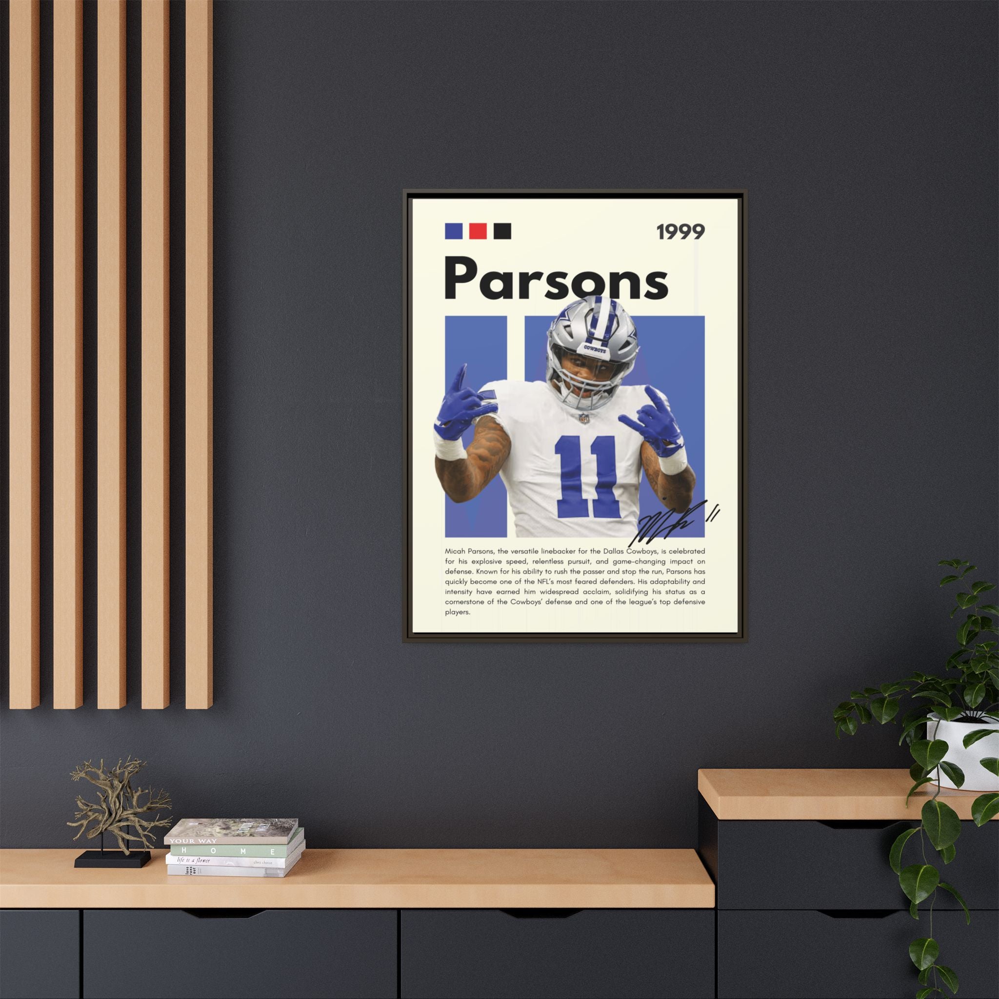 Defensive Dynamo - Canvas Wall Art