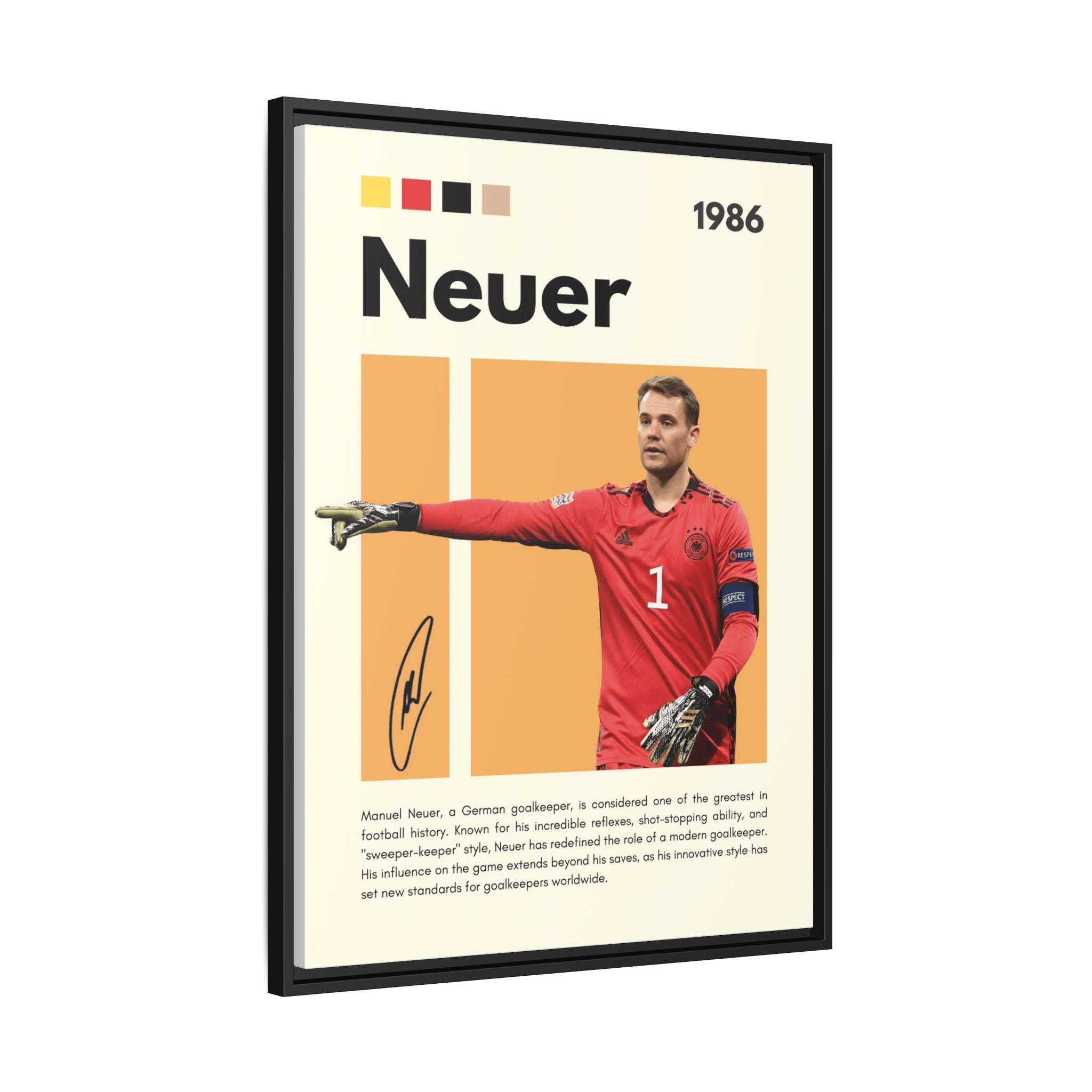 Guardian of the Goal - Canvas Wall Art