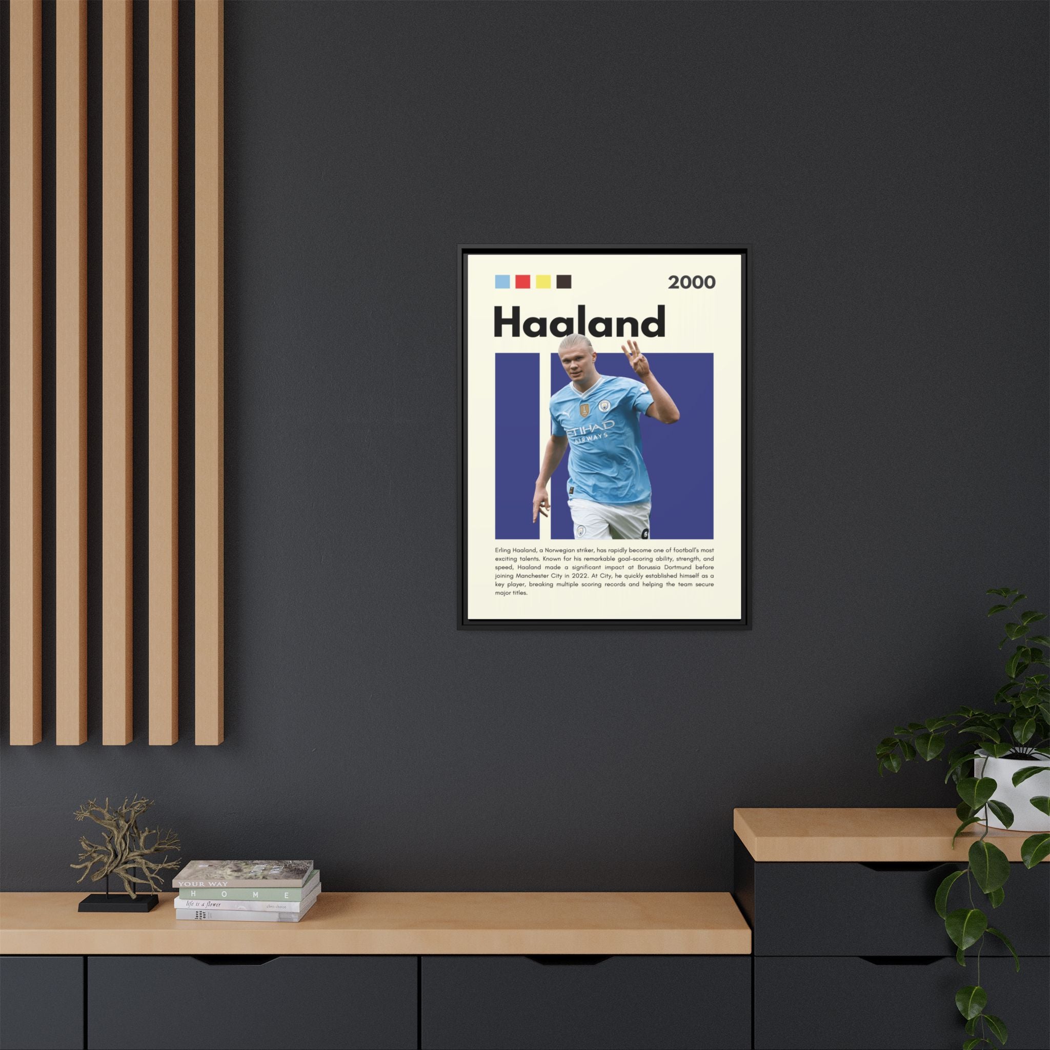 Haaland Rising - Canvas Wall Art