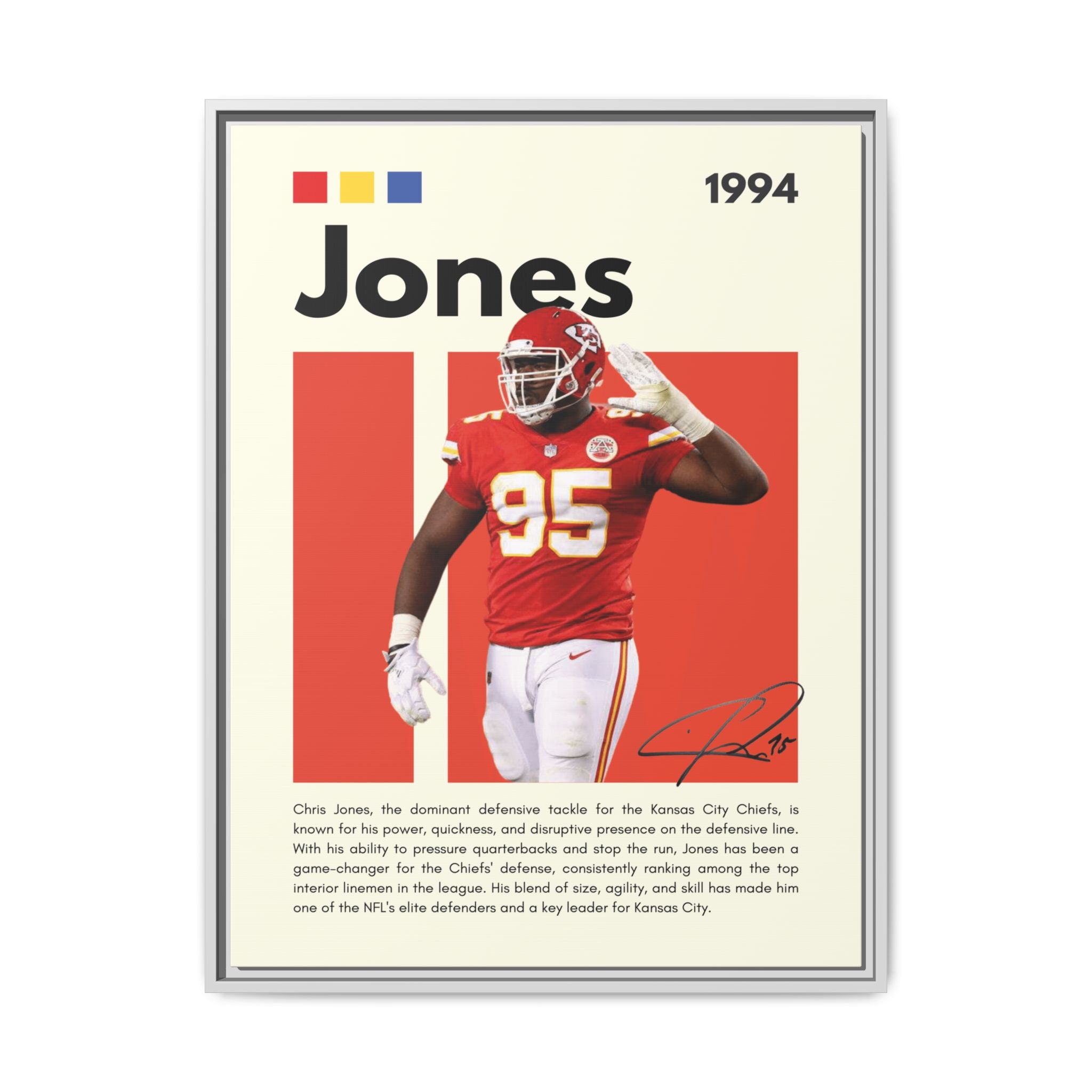 Chiefs Power - Canvas Wall Art