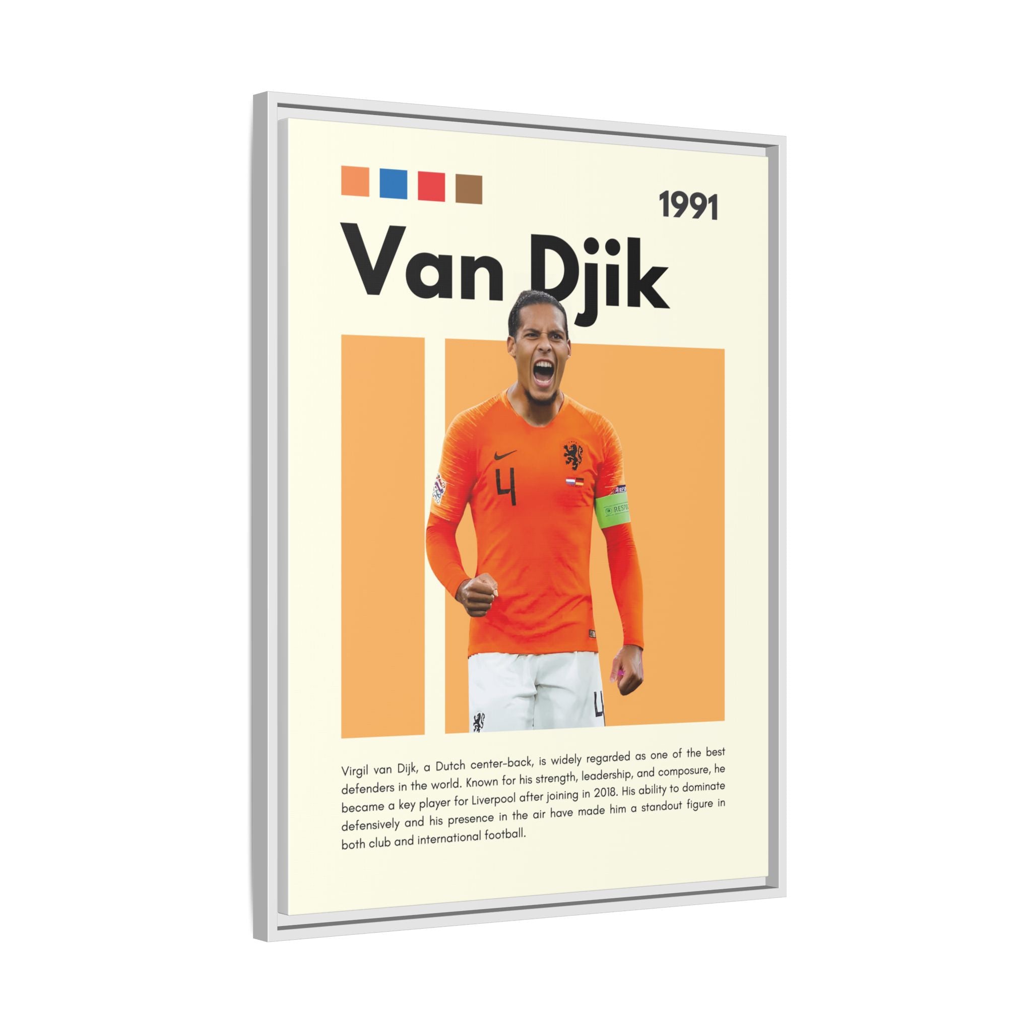 Defender of Orange - Canvas Wall Art