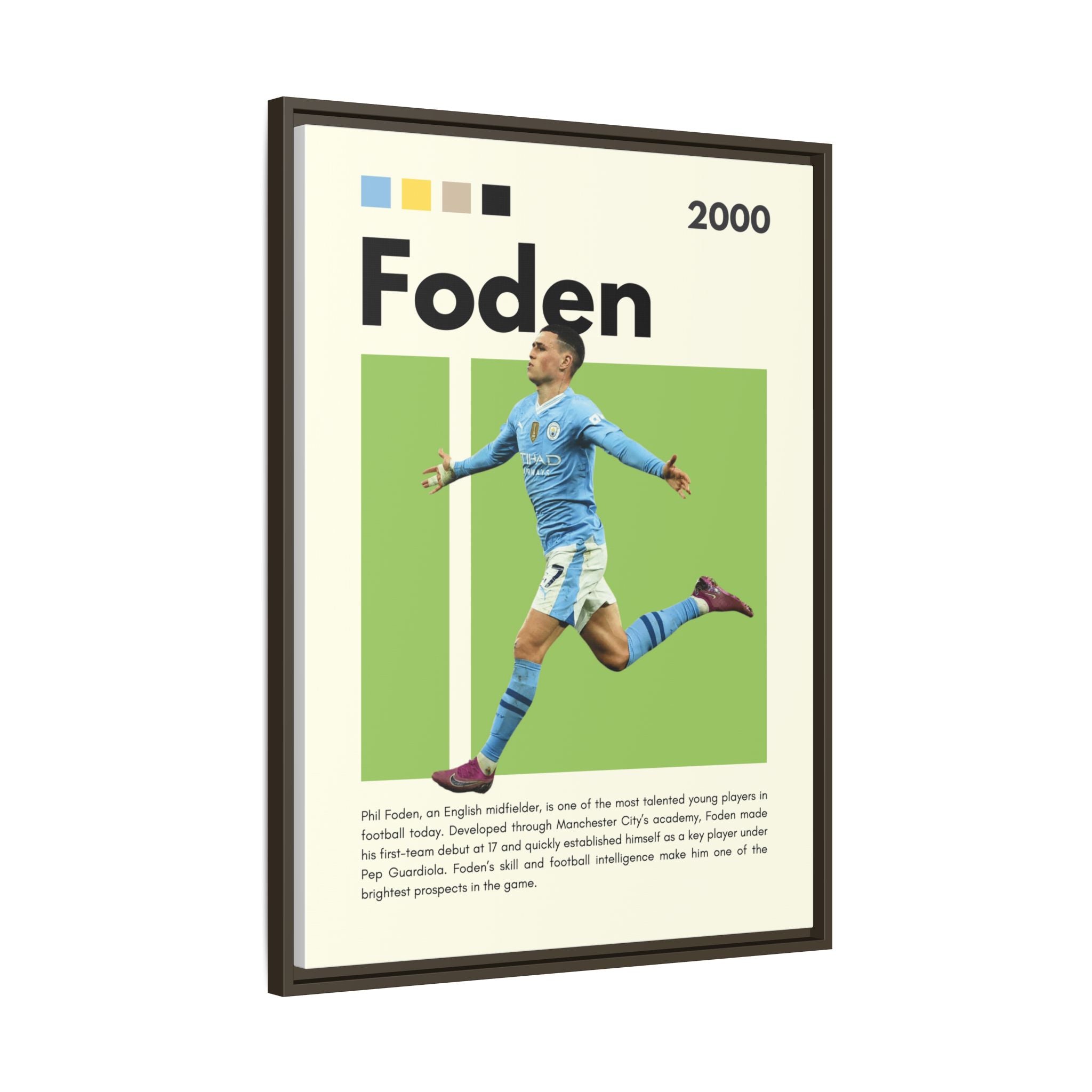 Sky Blue Prodigy - Canvas Wall Art