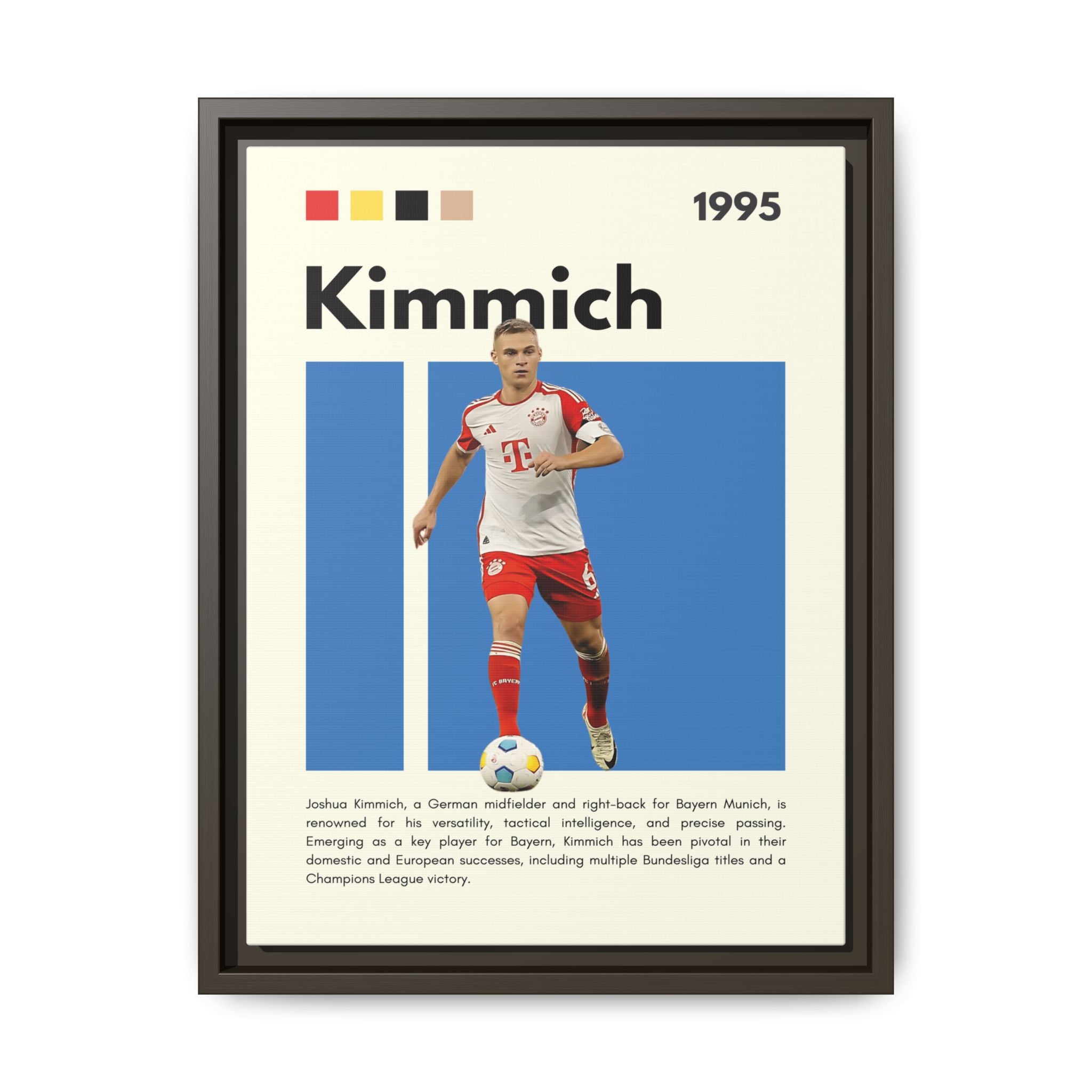 Bayern's Midfield Maestro - Canvas Wall Art